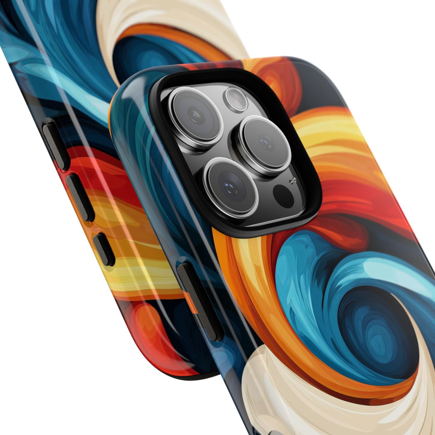 Colorstorm – Fluid Energy Abstract Phone Case for iPhone, Samsung & Pixel