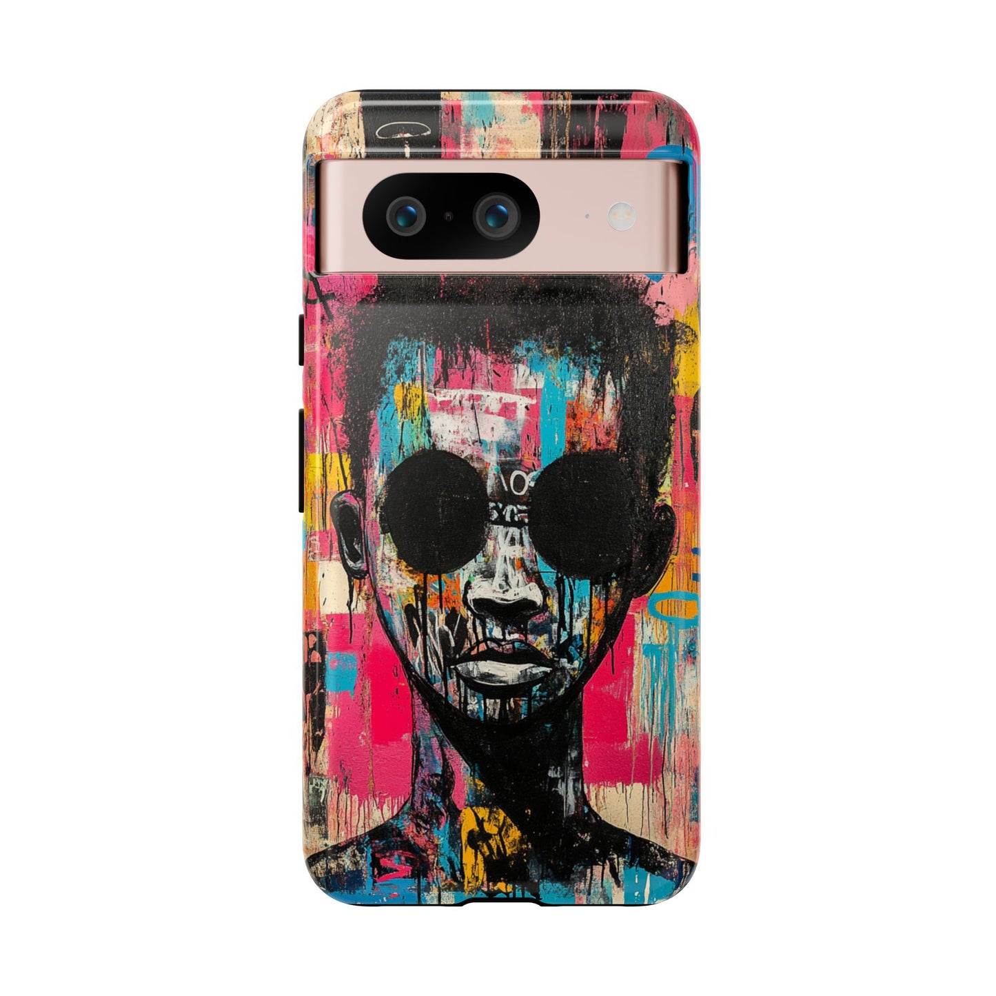 Basquiat Street Art Phone Case – Artistic Phone Protection - iPhone, Samsung & Google Pixel Cover - Artistic Painting Case, Art Lover Gift