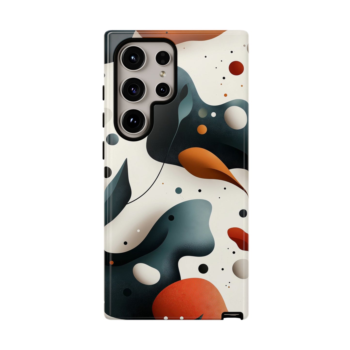 Midnight Bloom – Organic Abstract Phone Case for iPhone, Samsung & Pixel