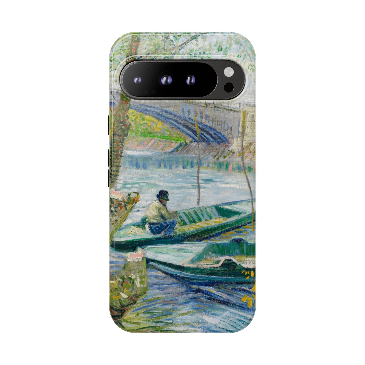 Vincent Van Gogh Fisherman Painting Phone Case - Art Case for iPhone, Samsung & Google Pixel