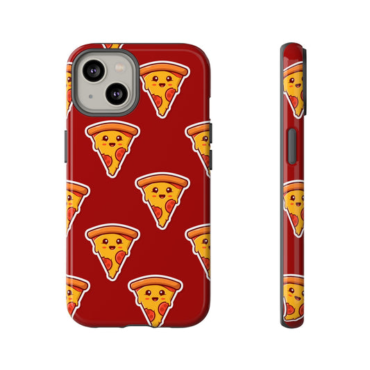 Kawaii Pizza Slice Phone Case – iPhone, Google Pixel, Samsung for iPhone, Samsung & Google Pixel