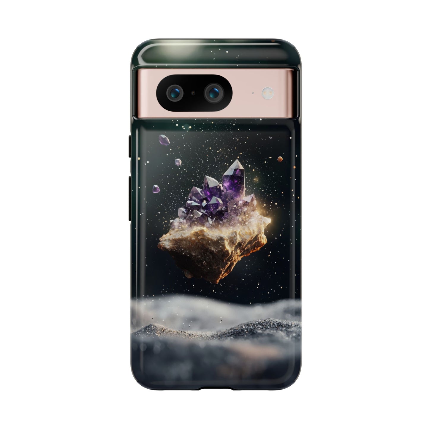 Mystic Amethyst Stones Phone Case for iPhone, Samsung & Google Pixel