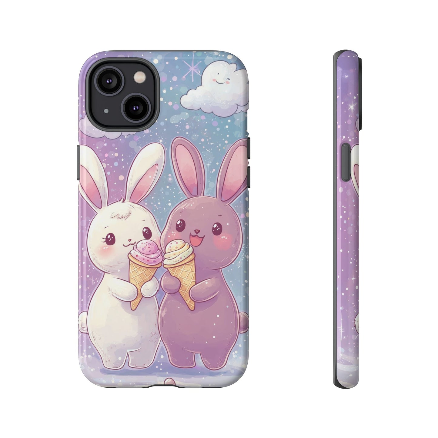 Bunny Bliss β Kawaii Anime Phone Case for iPhone, Samsung, Google Pixel