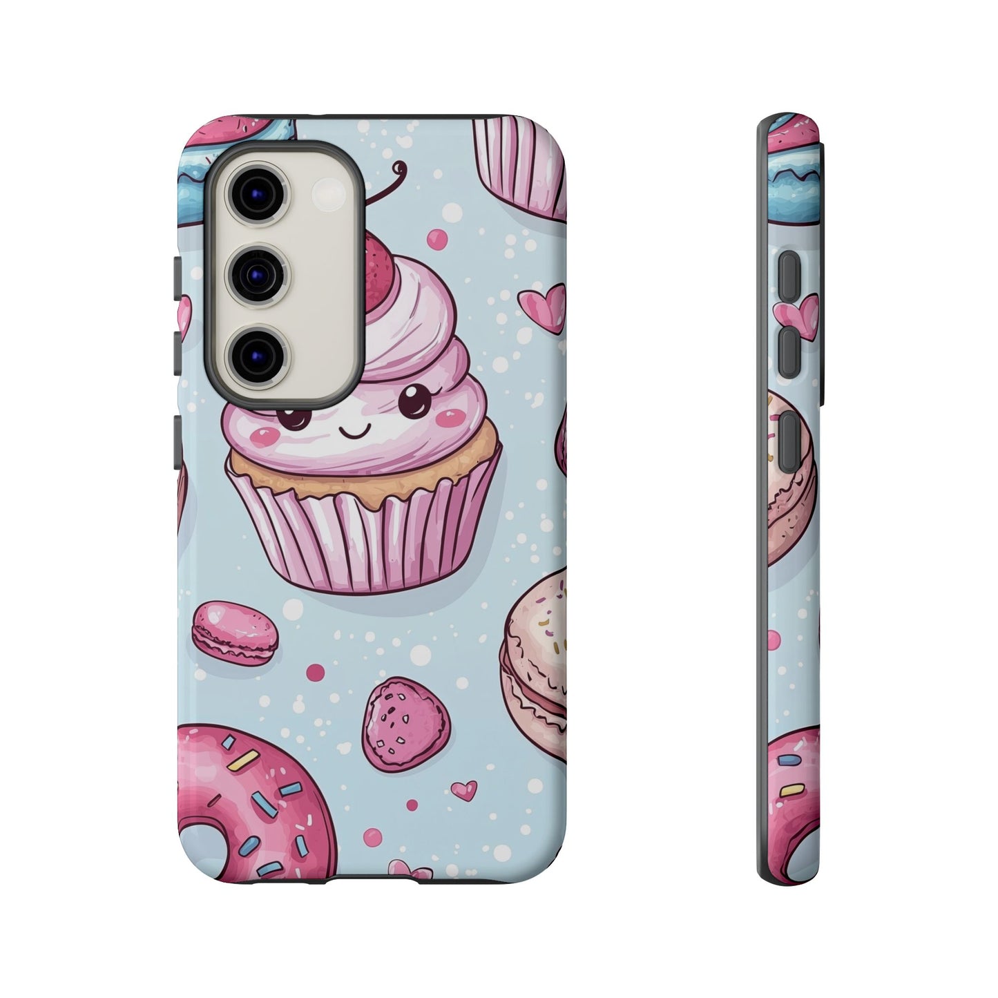 Kawaii Sweets: Adorable Dessert Anime Phone Case for iPhone, Samsung, Google Pixel