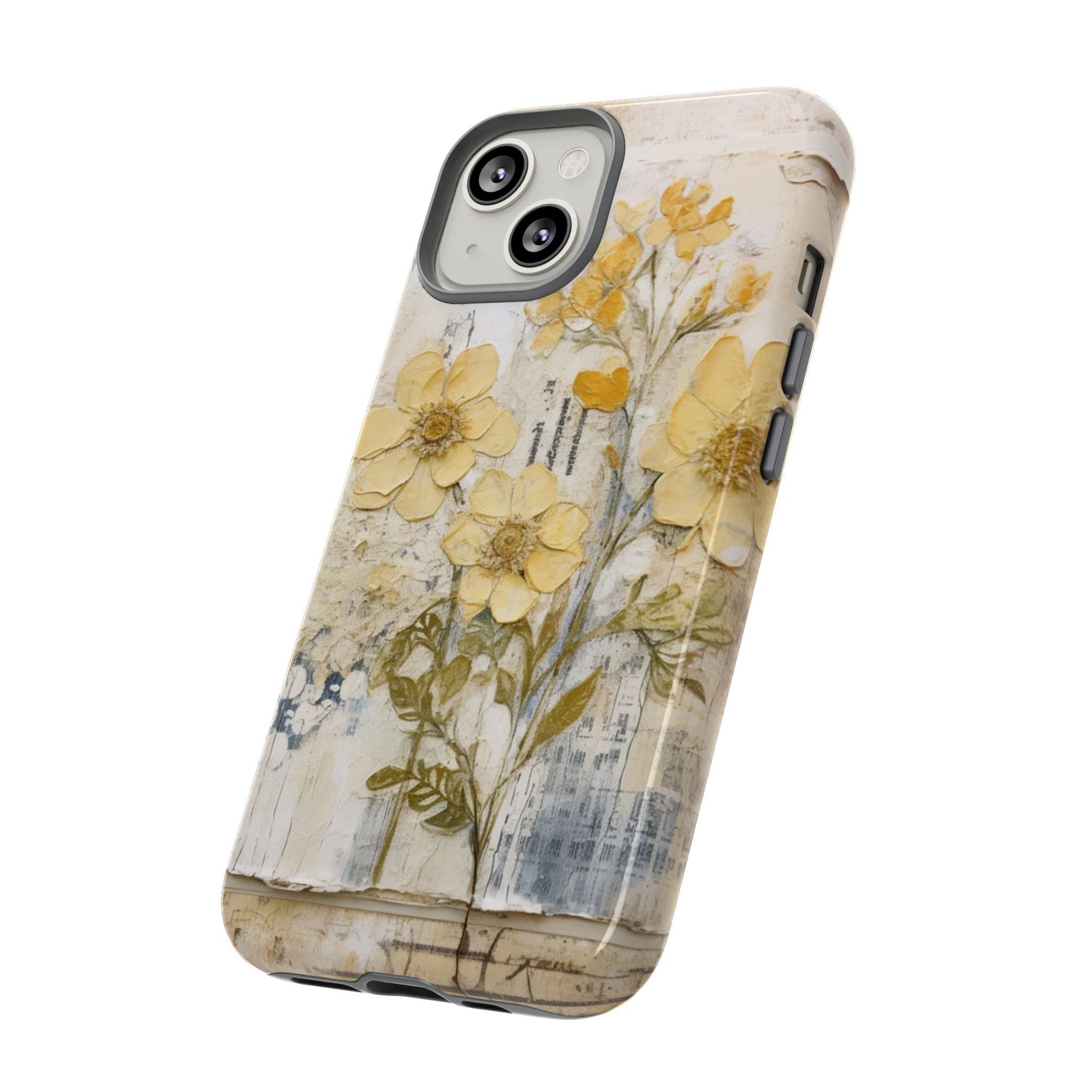 Vintage Botanical Floral Mobile Case