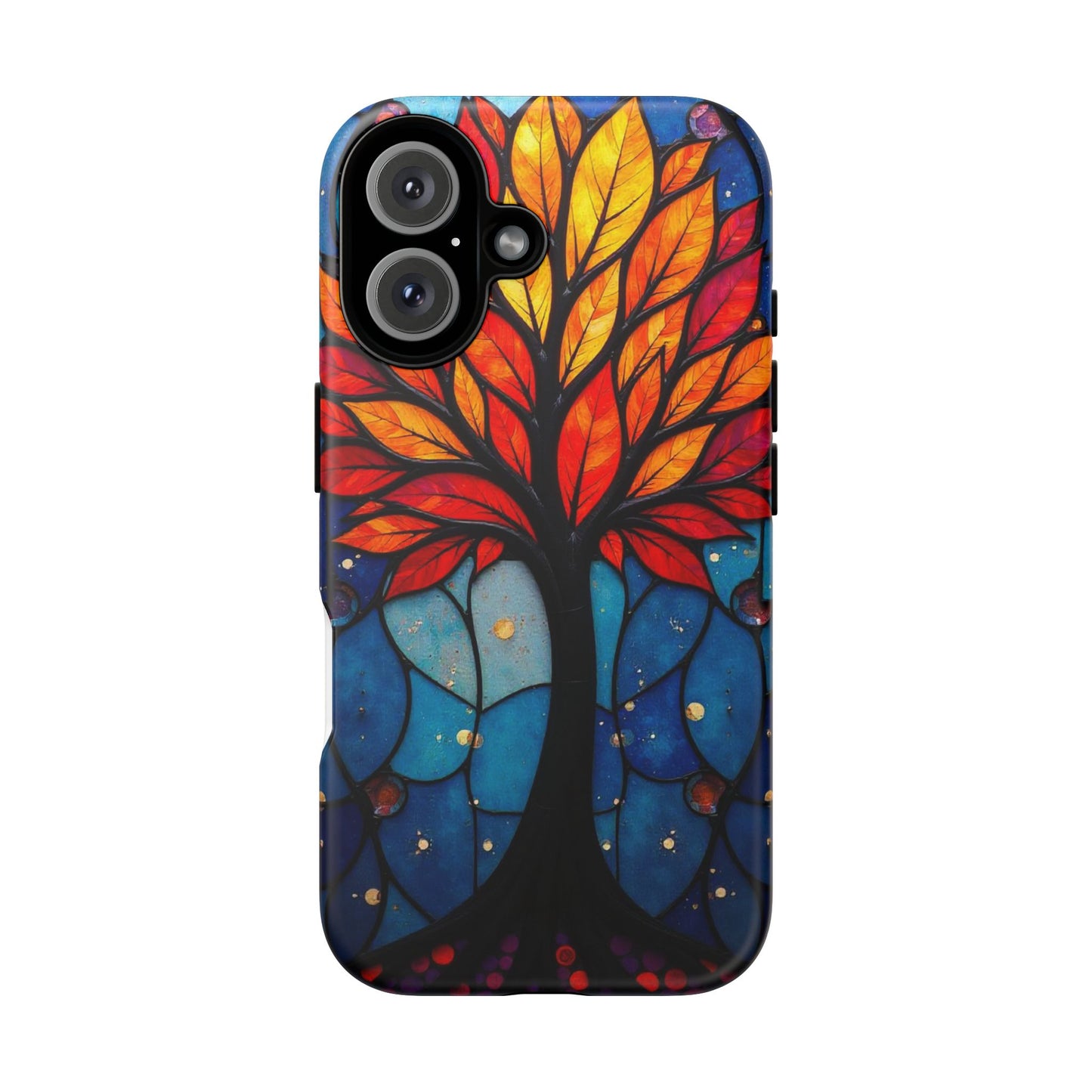 Stained Glass Tree: A Burst of Vibrant Elegance