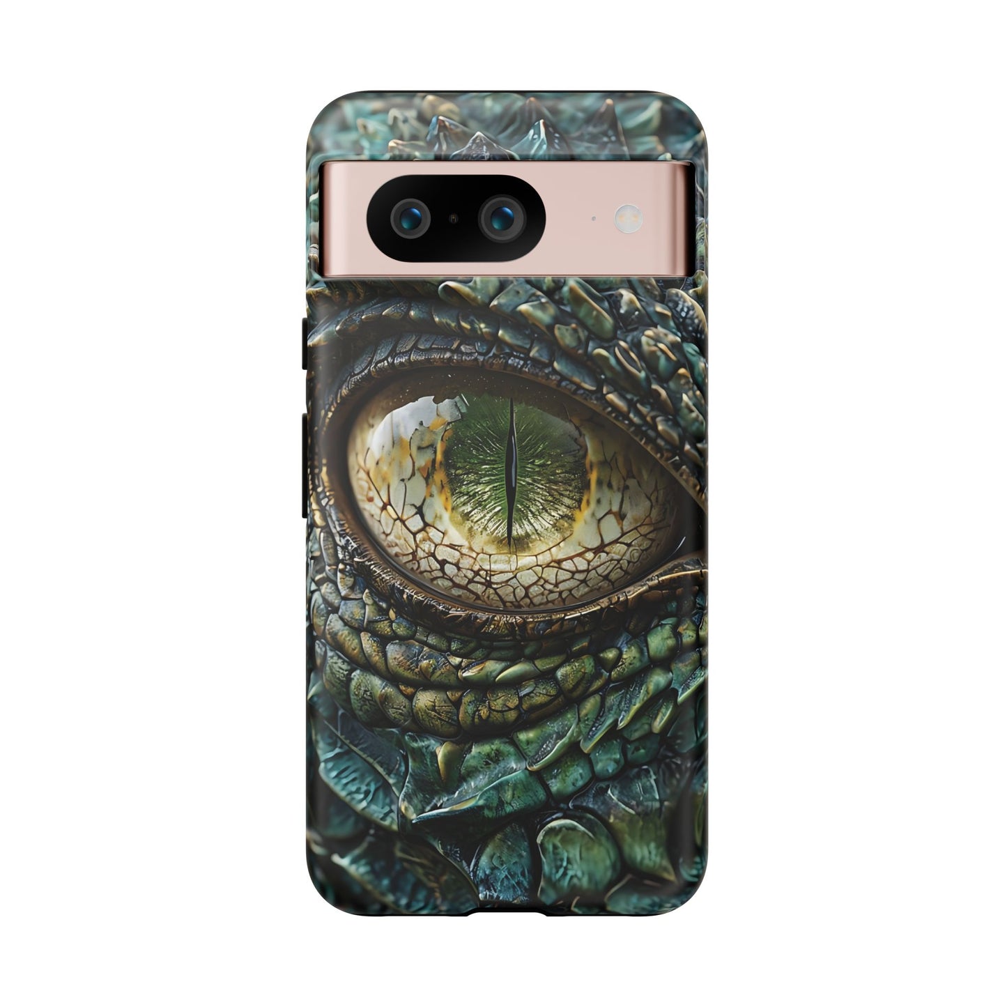 A Dragon's Eye With Intricate Scales phone case design.