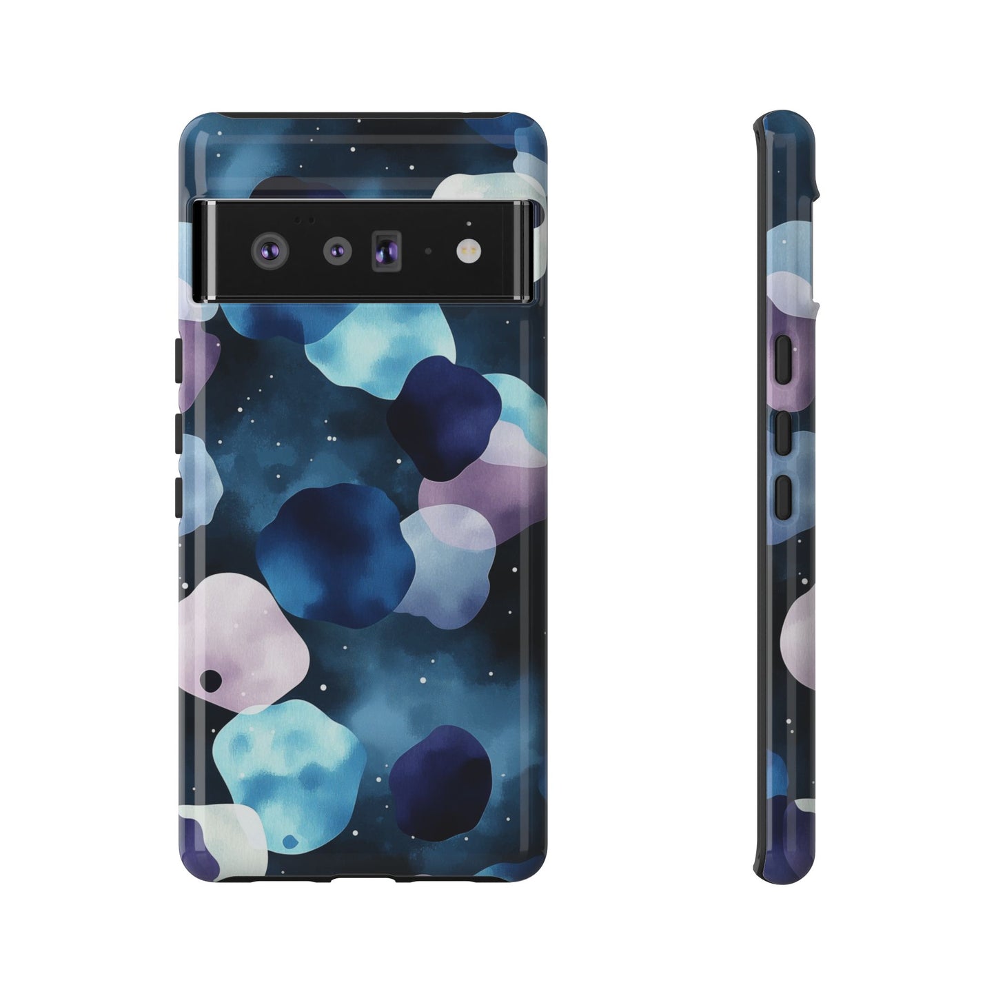 Neon Cosmic Cow Print Phone Case for iPhone, Samsung & Google Pixel