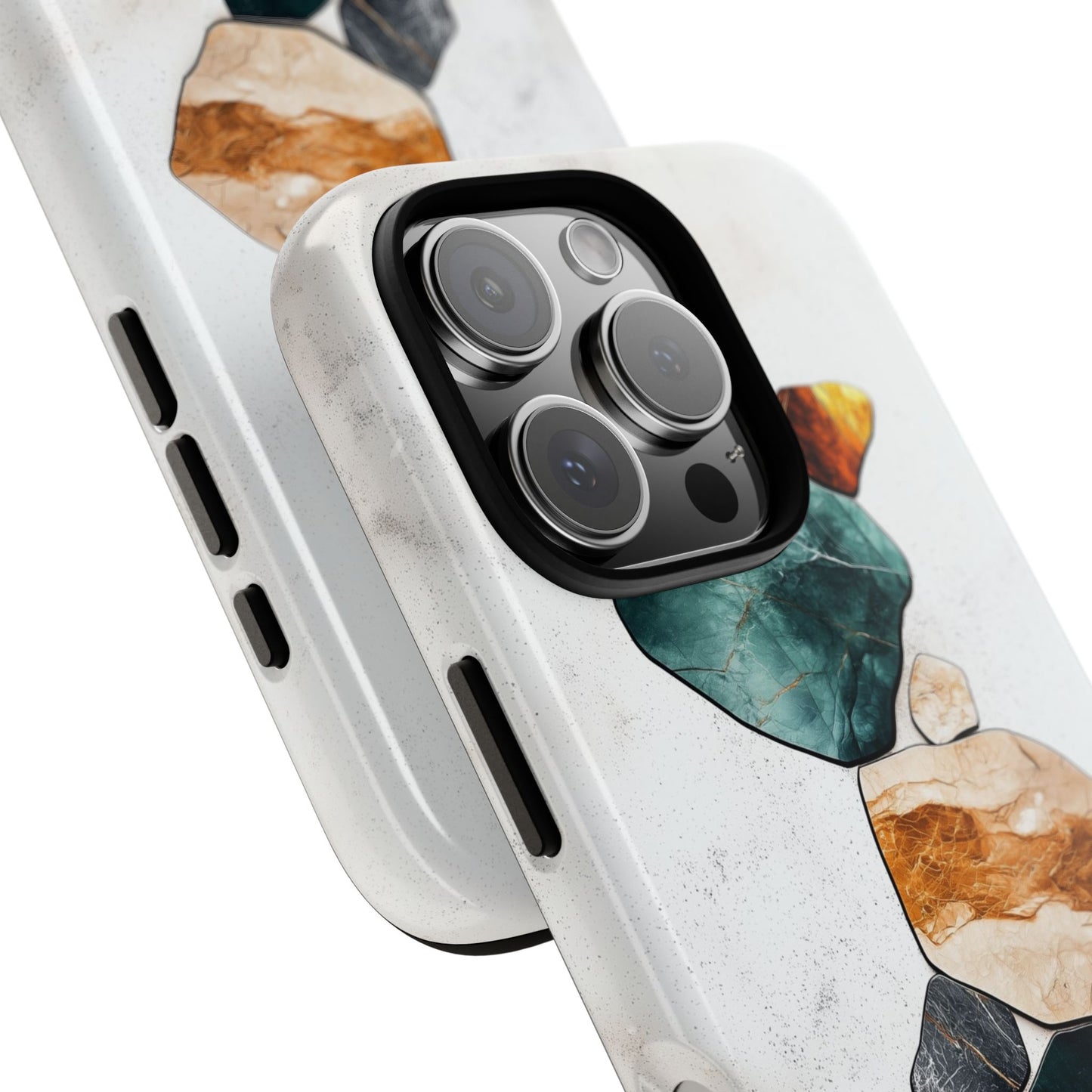 Fragmented Marble Path Phone Case for iPhone, google Pixel & Samsung