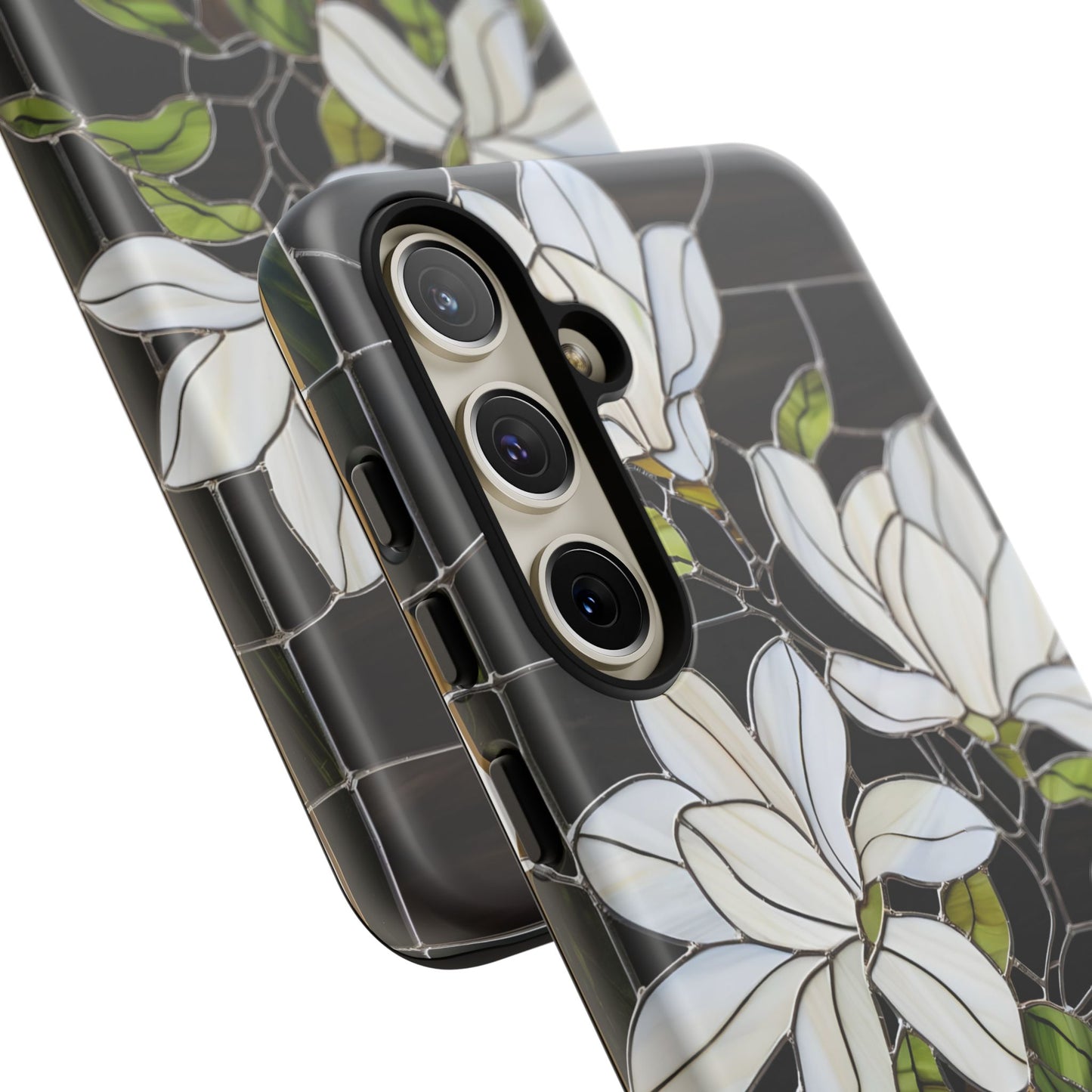 Stained Glass Floral Phone Case