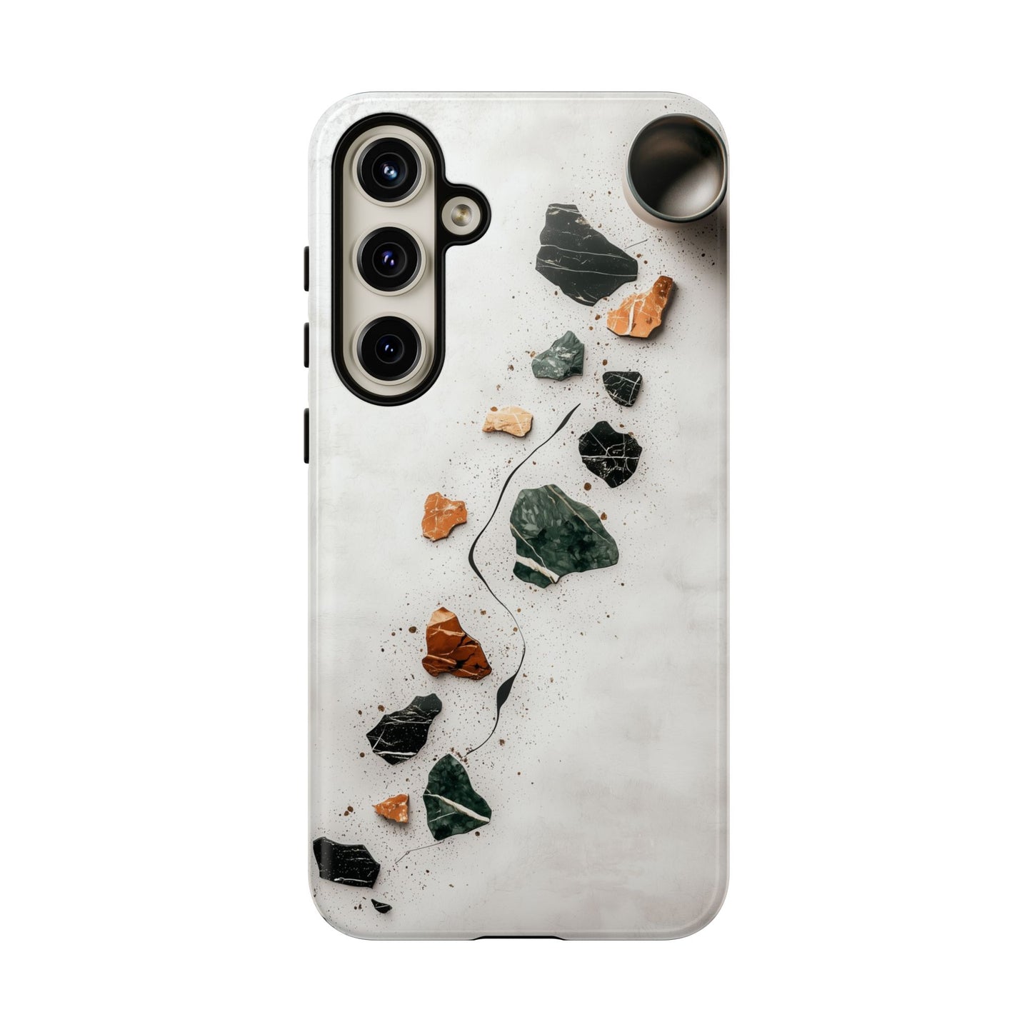 Minimalist Terrazzo Flow Phone Case for iPhone, google Pixel & Samsung