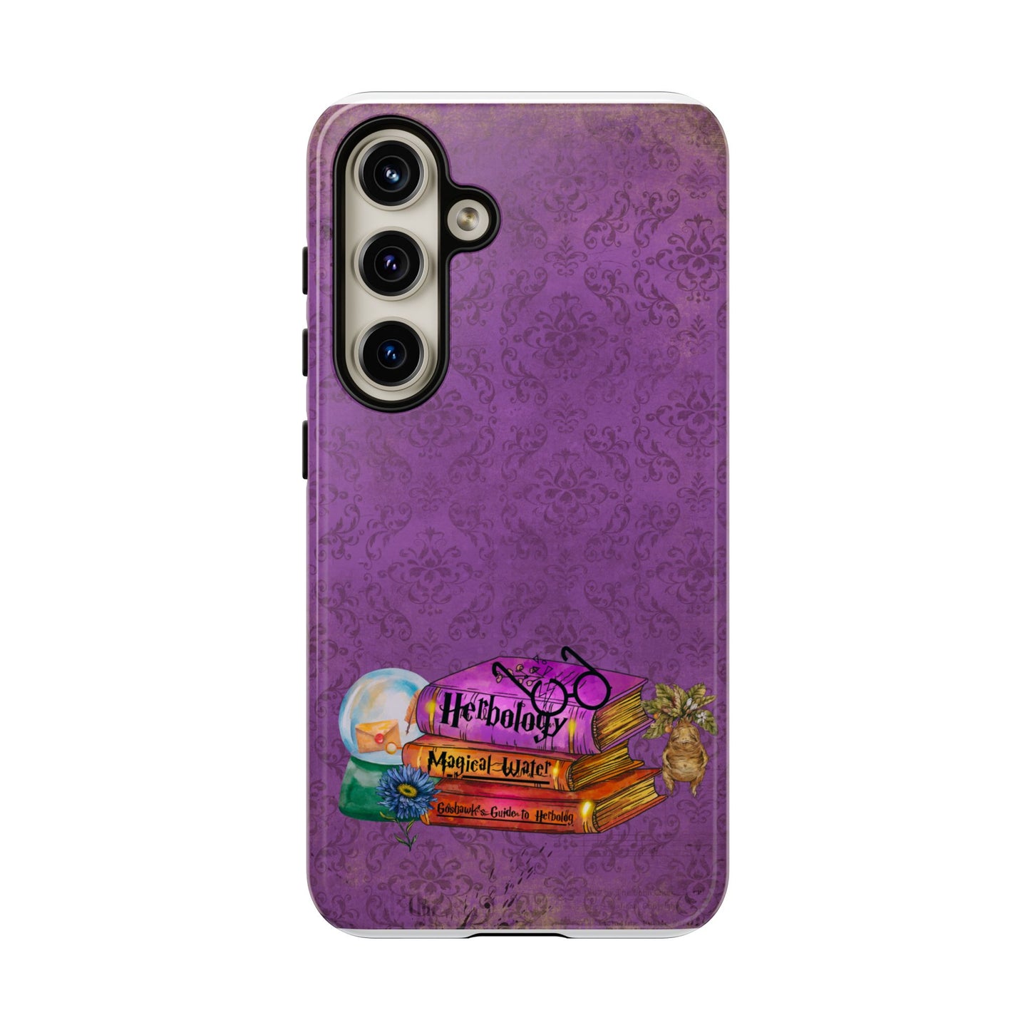 Herbology, Magical Water Witchy Phone Case for iPhone, Samsung & Google Pixel, Books Lover Gift