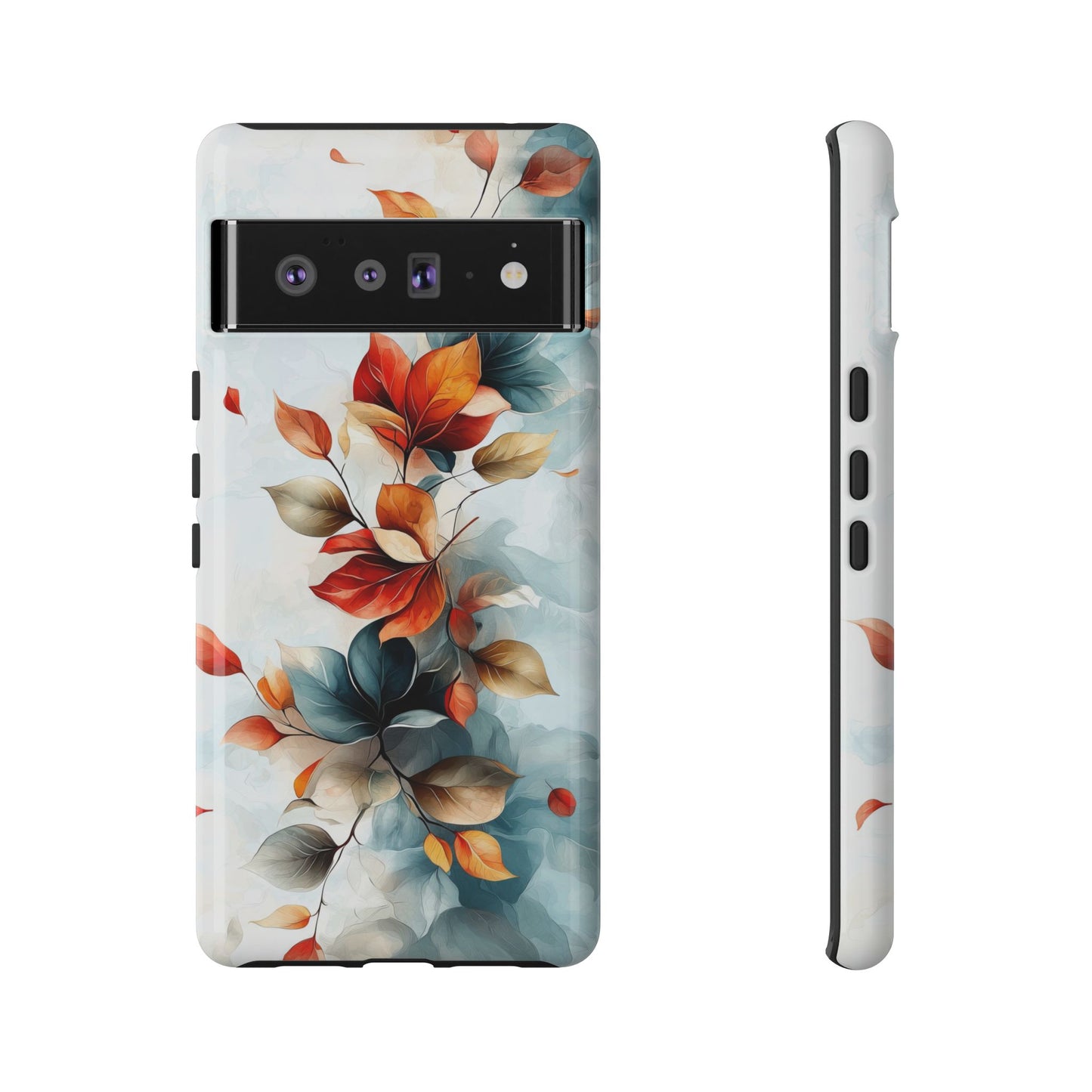 Whispering Leaves | Elegant Watercolor Floral Phone Case