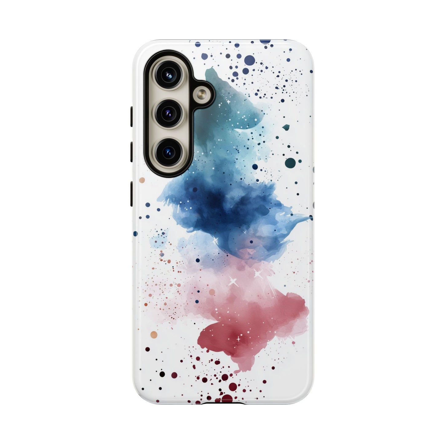 Cosmic Bloom Watercolor Phone Case for iPhone, google Pixel & Samsung