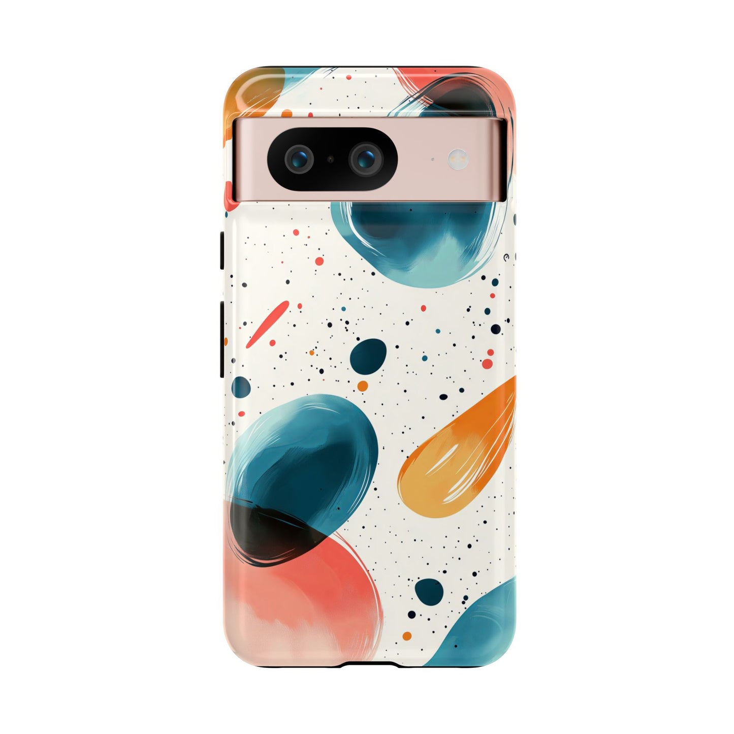 Color Swirl Splash – Abstract Art Phone Case for iPhone, Samsung & Pixel