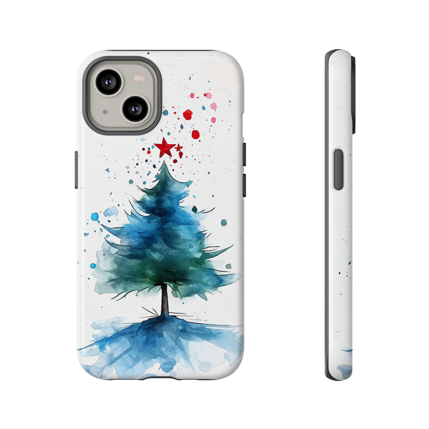 Winter Bloom – Watercolor Tree Art Case for iPhone, Pixel & Samsung