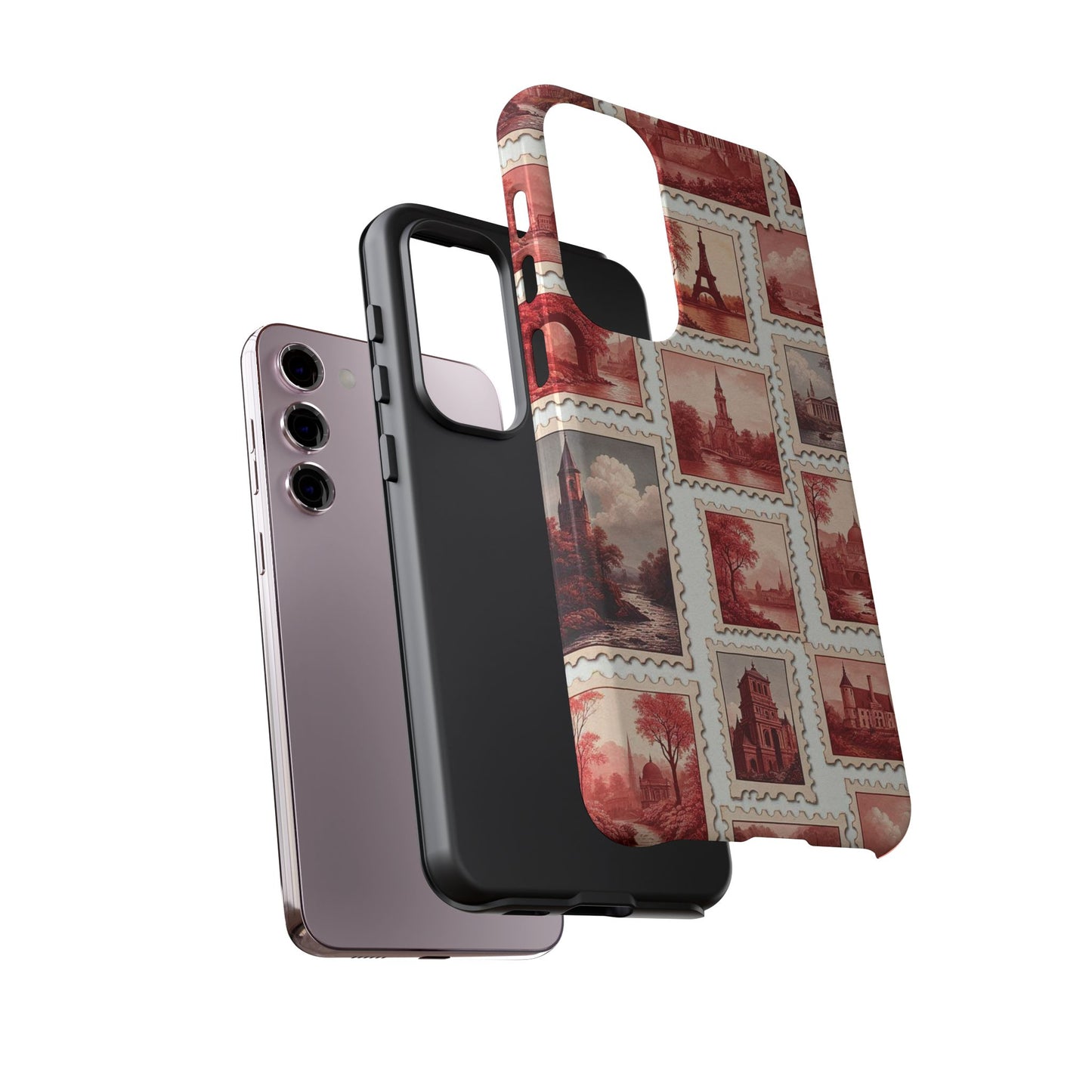 Vintage Postcard Stamps Phone Case