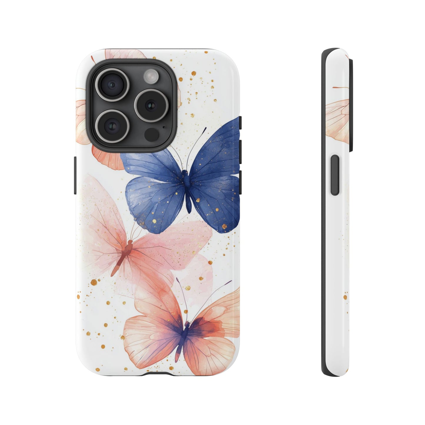 Papillon Glow" – Watercolor Butterfly Case for iPhone, google Pixel & Samsung
