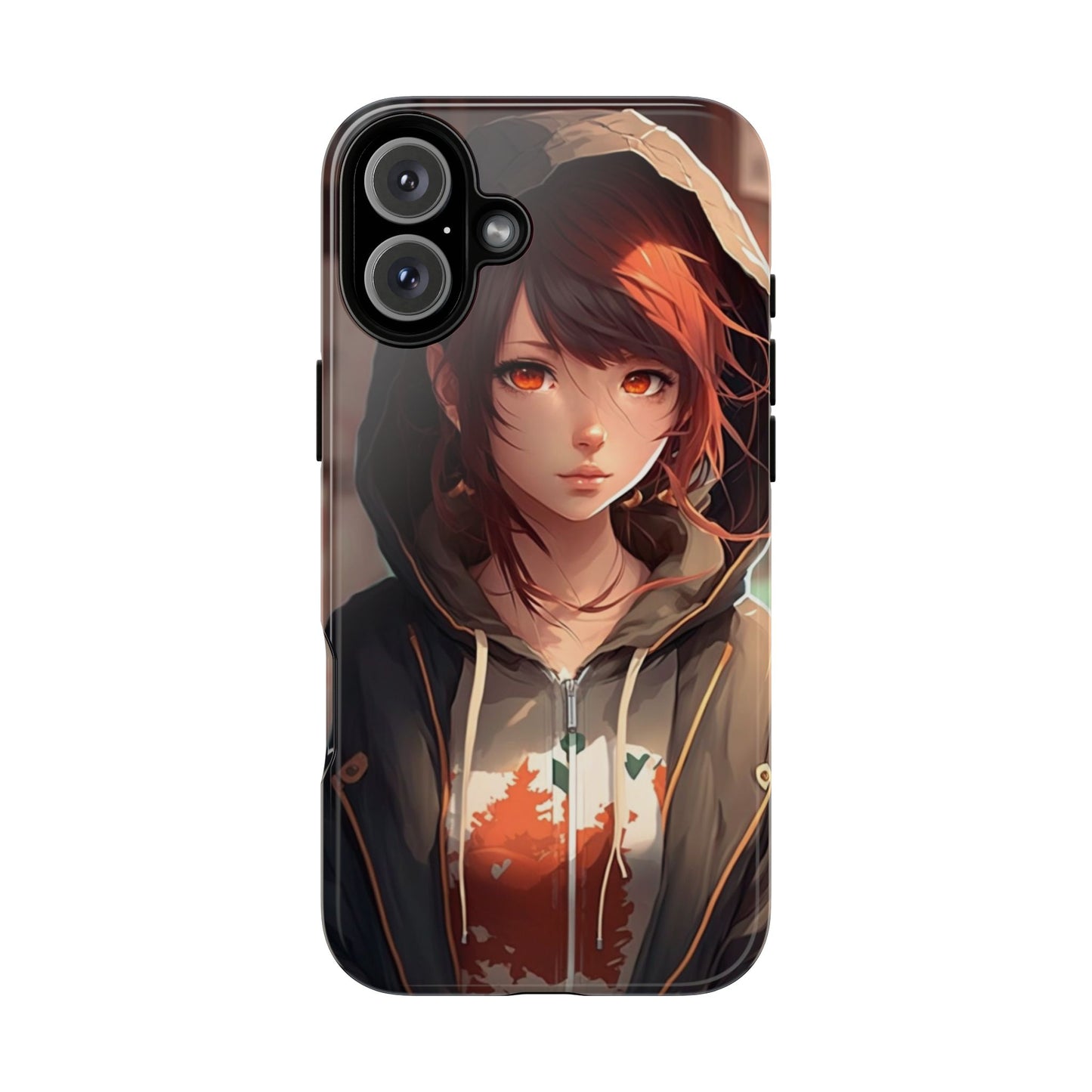 Anime Girl Phone Case - Cute Aesthetic Cover for iPhone, Samsung & Google Pixel, Girly Phone Case, Kawaii Lover Gift