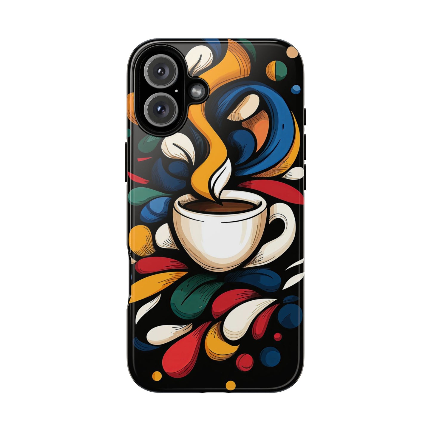 Brewed Blooms – Coffee & Color Floral Case for iPhone, Pixel & Samsung