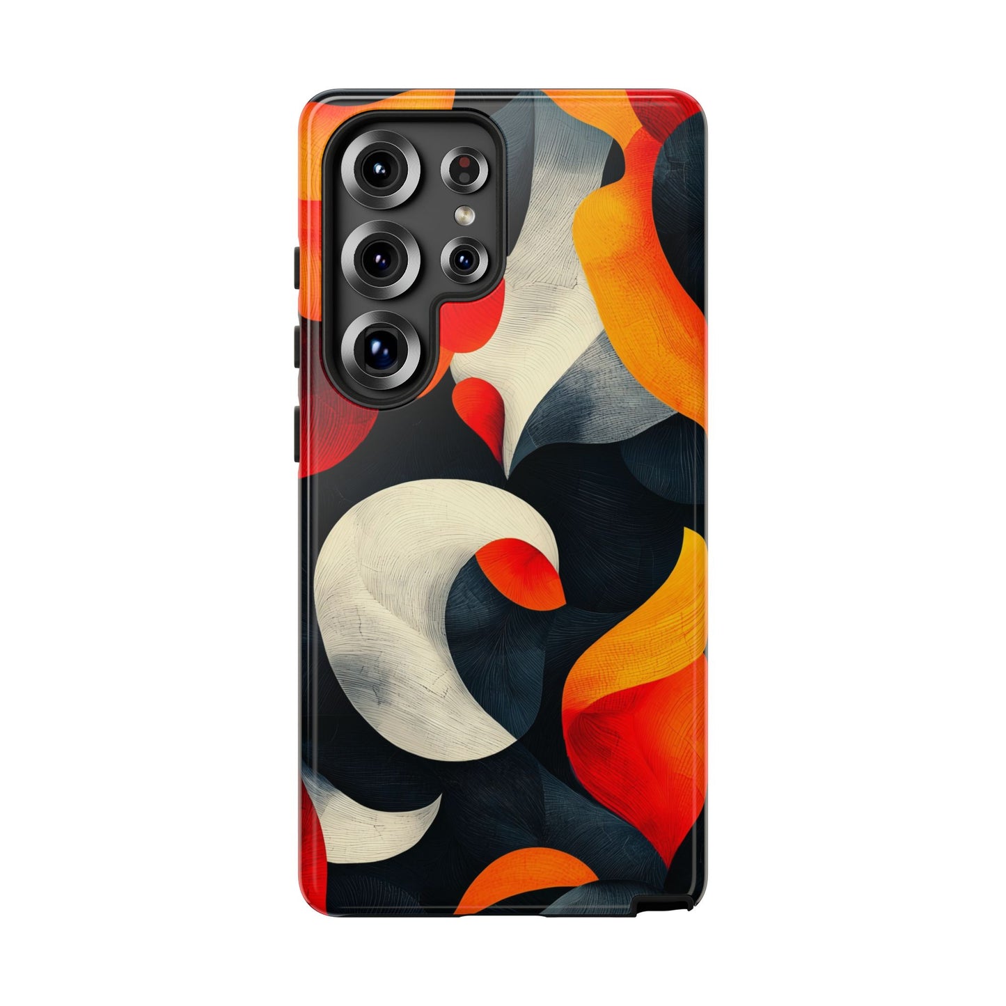 Molten Flow – Abstract Flame Phone Case for iPhone, Samsung & Pixel
