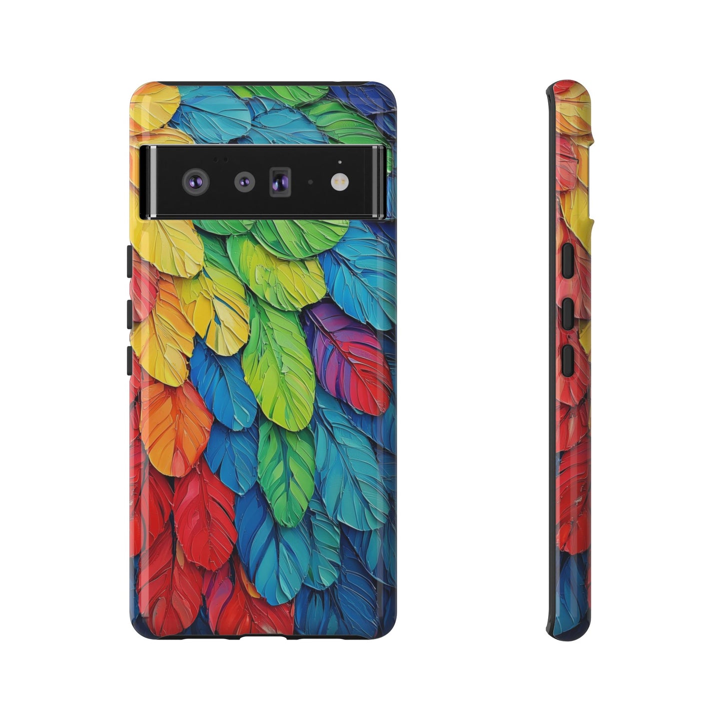 Vibrant Parrot Wings Phone Case for iPhone, Samsung & Google Pixel