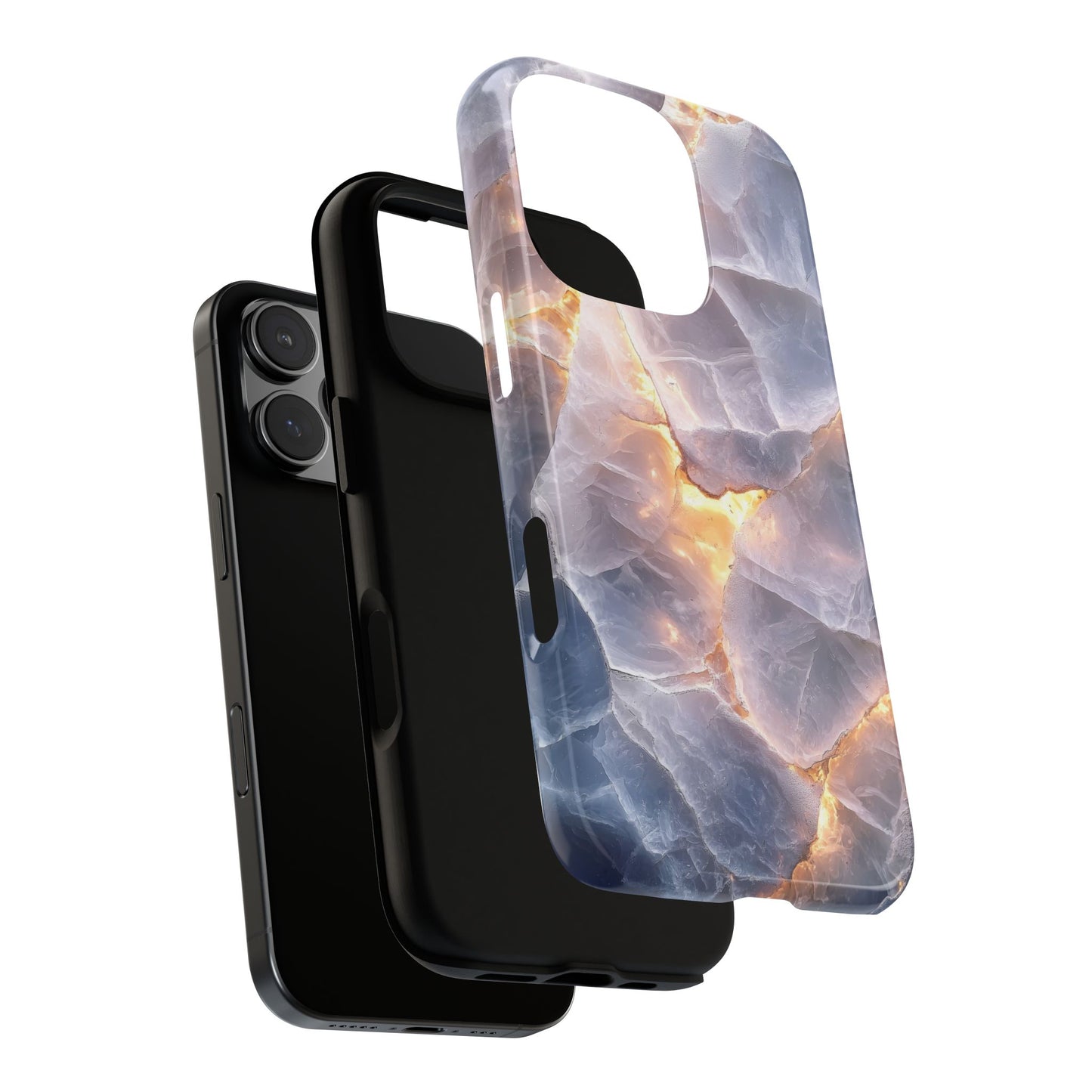Glowing Crystal Stone Phone Case – iPhone, Google Pixel, Samsung