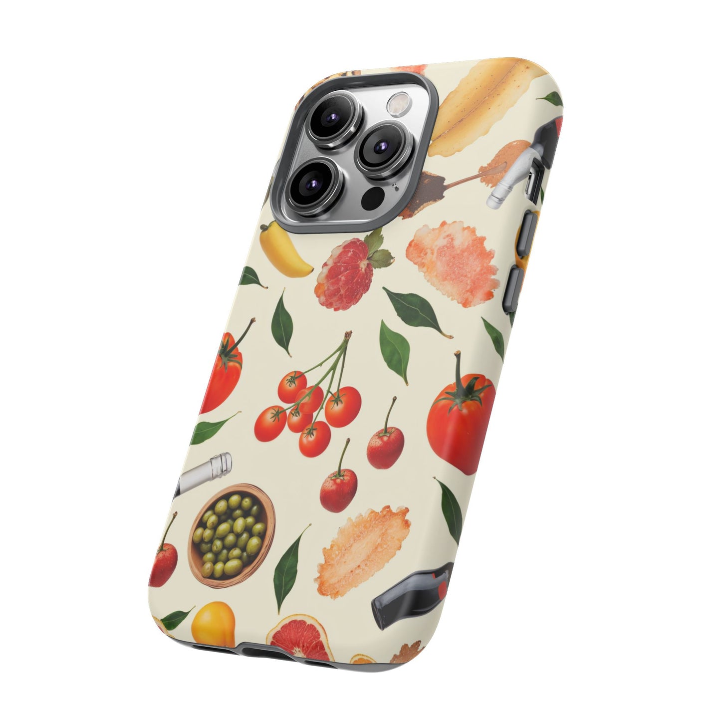 Fresh Fruits & Veggies Pattern Phone Case
