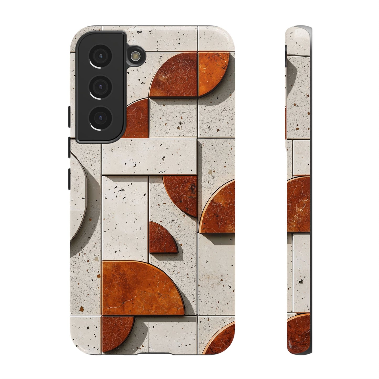 Modern Terrazzo Grid Phone Case β Abstract & Stylish for iPhone, google Pixel & Samsung