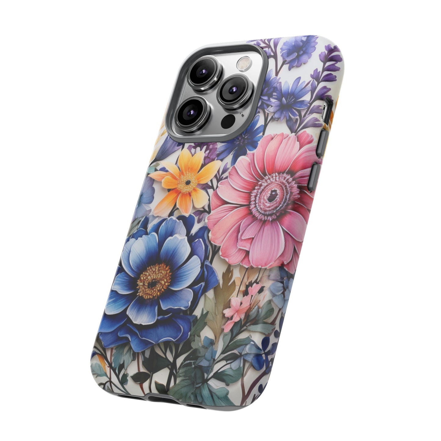 Elegant Floral Bouquet Mobile Case – Vibrant Botanical Art
