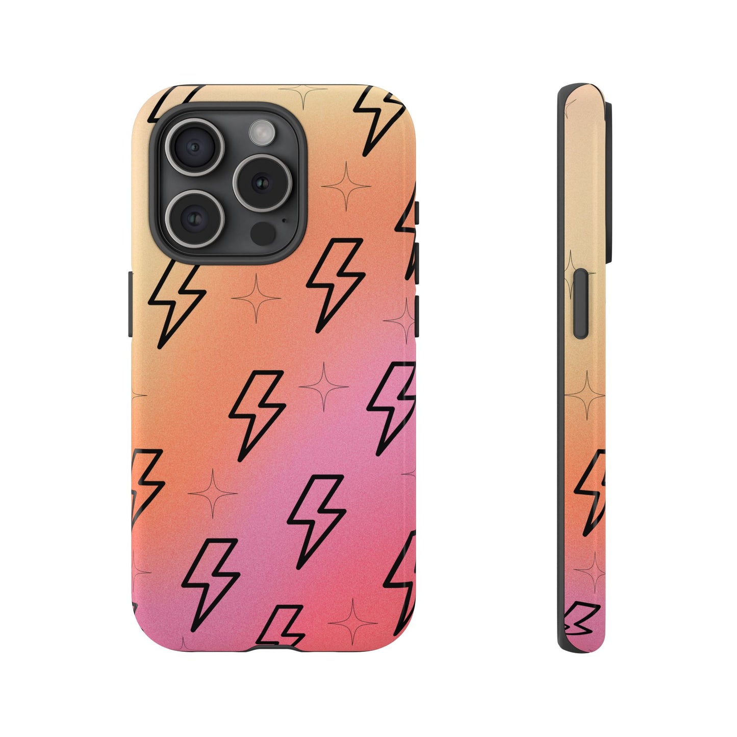 Retro Thunder Phone Case ⚡ Vintage Aesthetic for iPhone, Samsung & Pixel