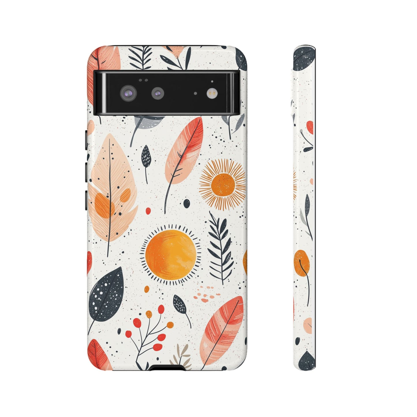 Sunshine & Feathers Boho Phone Case for iPhone, Pixel & Samsung
