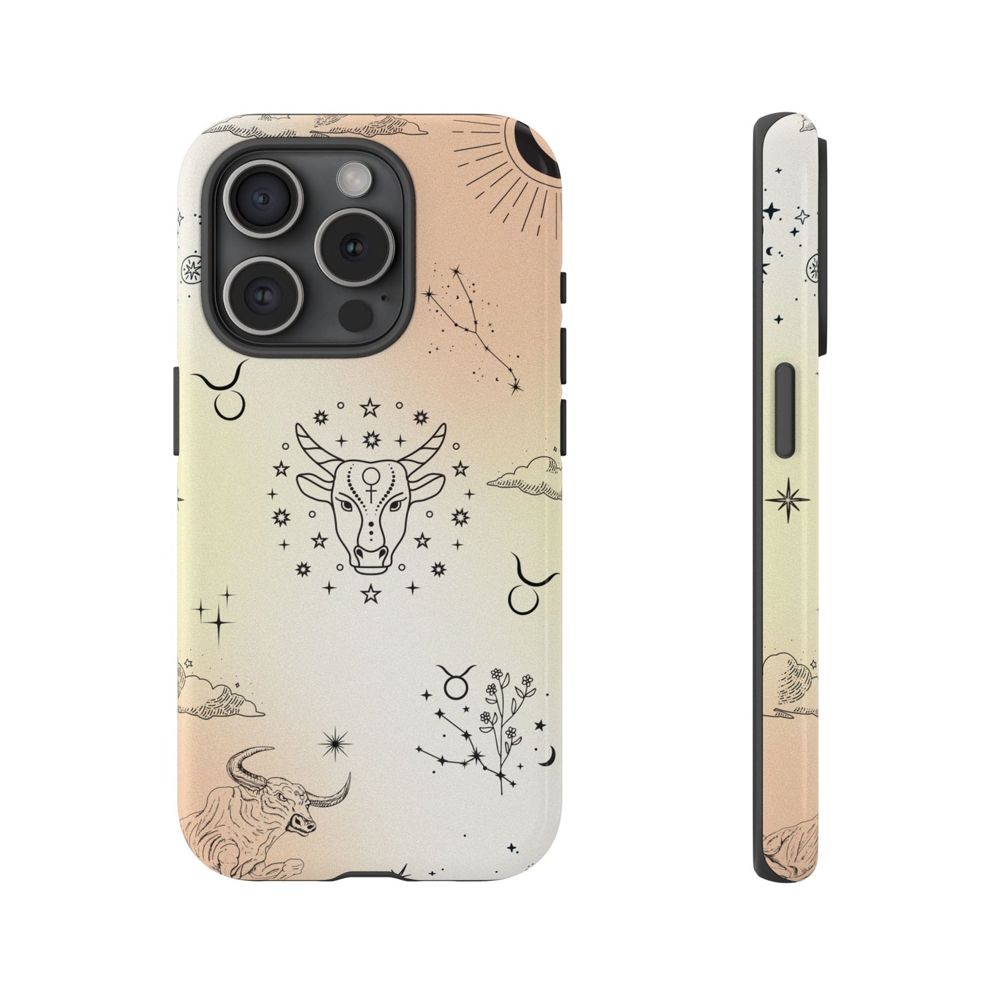 Taurus Zodiac Sign Phone Case β Elegant & Earthy Style for iPhone, Samsung & Google Pixel