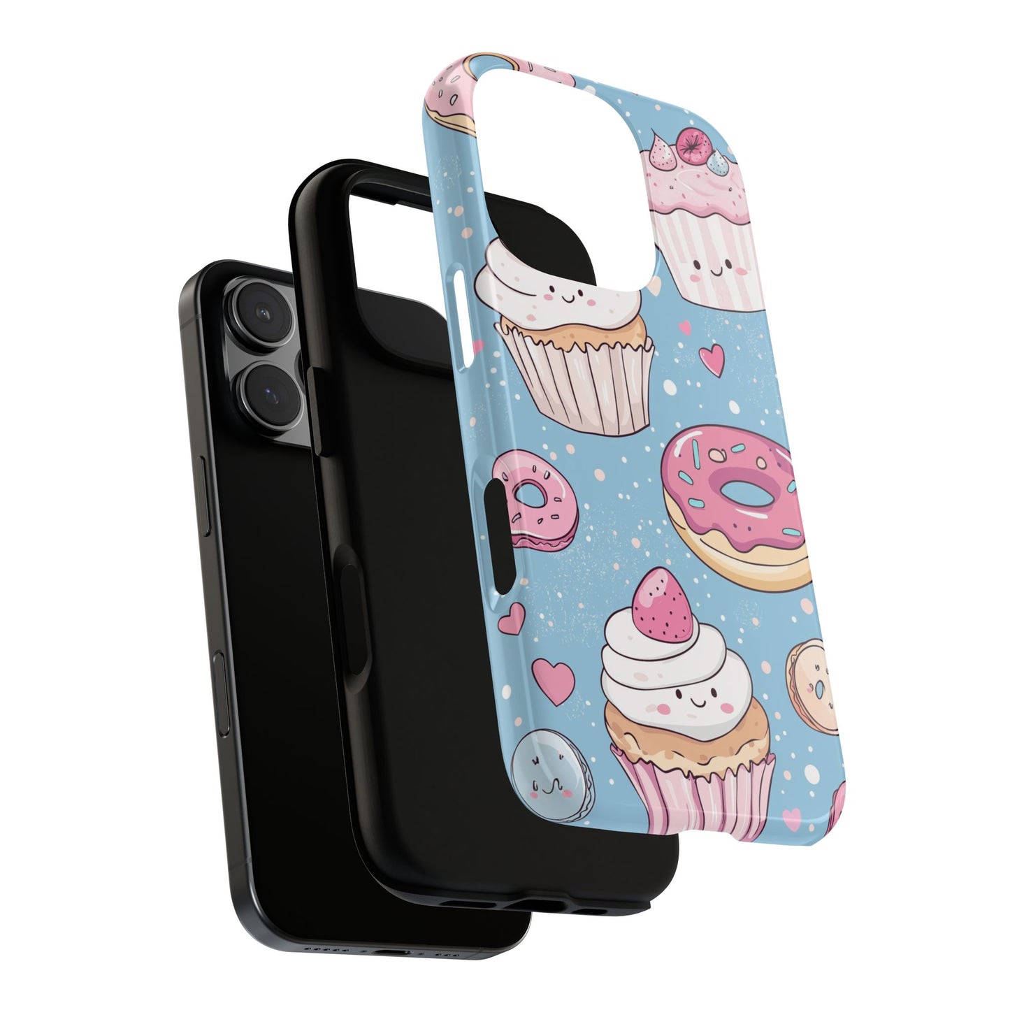 Pastel Kawaii Treats: Anime Dessert Phone Case for iPhone, Samsung, Google Pixel