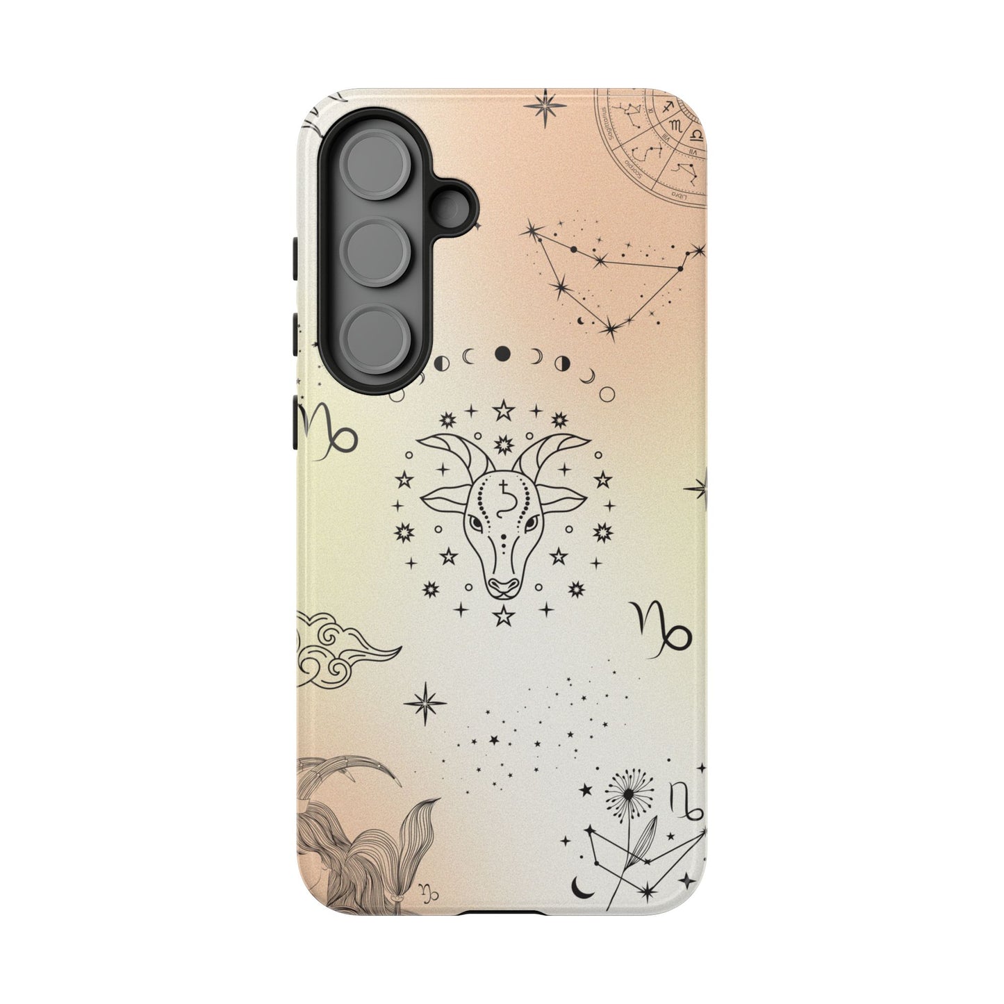 Capricorn Zodiac Sign Phone Case β Sleek & Ambitious Style for iPhone, Samsung & Google Pixel