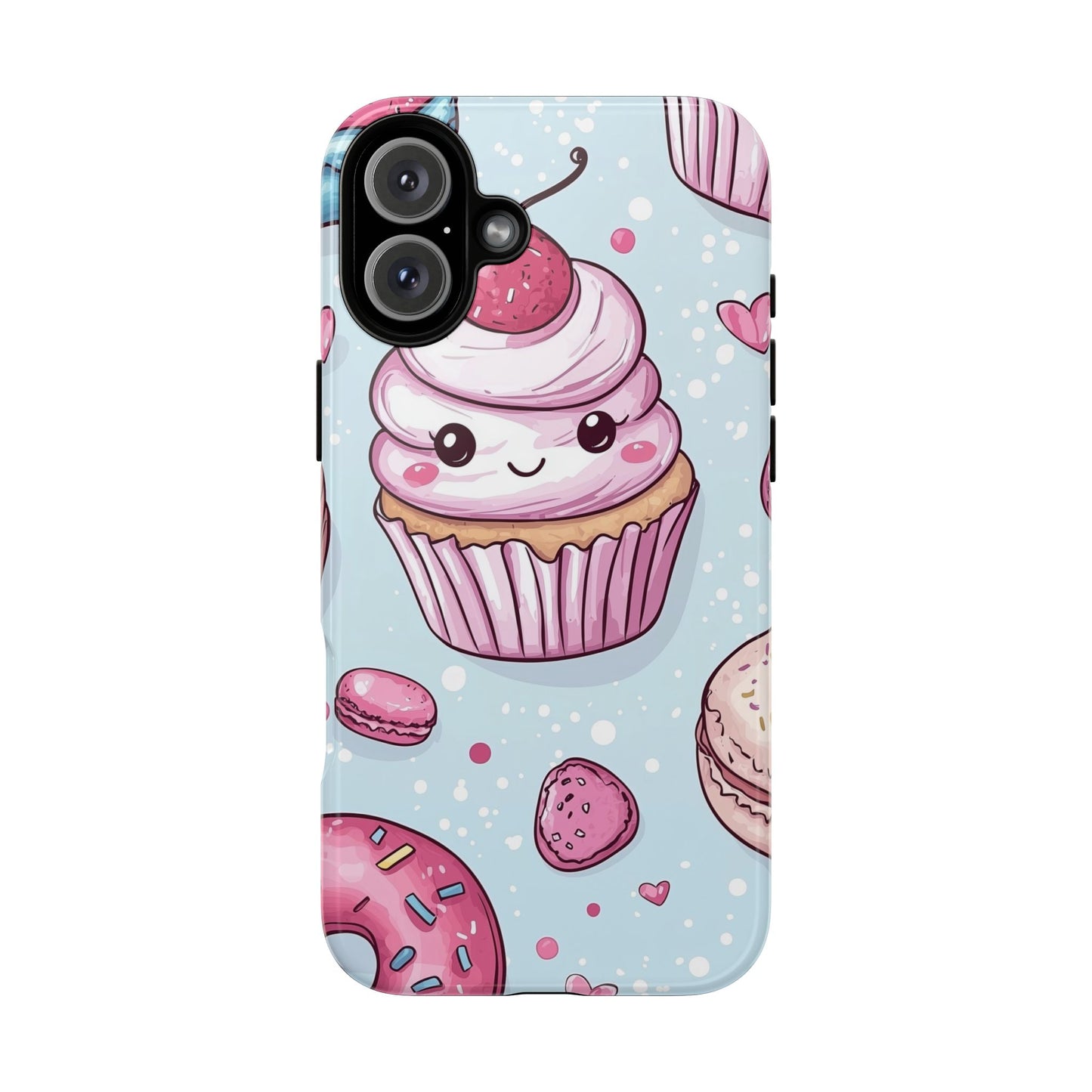 Kawaii Sweets: Adorable Dessert Anime Phone Case for iPhone, Samsung, Google Pixel