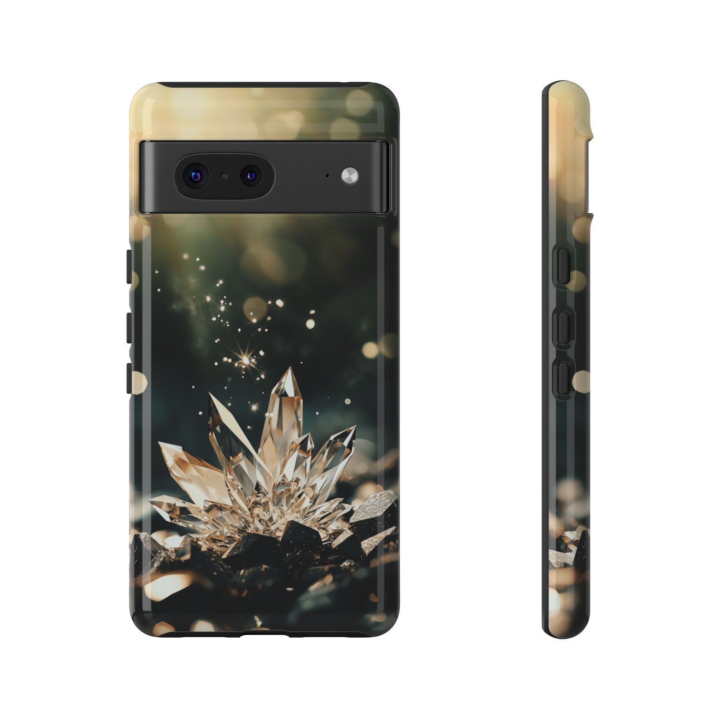 Crystal Stone Sparkle Phone Case – iPhone, Google Pixel, Samsung