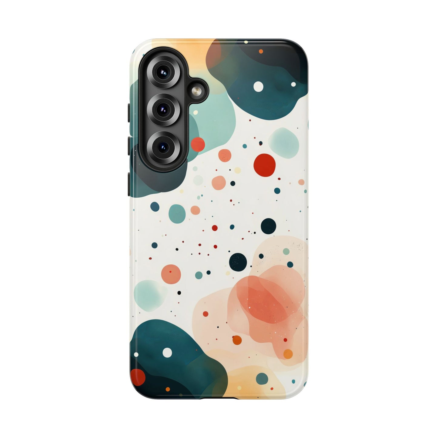 Cosmic Bloom – Abstract Orb Pattern Phone Case – iPhone, Google Pixel, Samsung