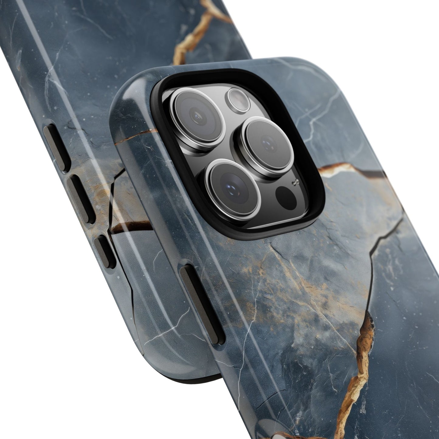 Cracked Marble Stone Phone Case for iPhone, Samsung & Google Pixel