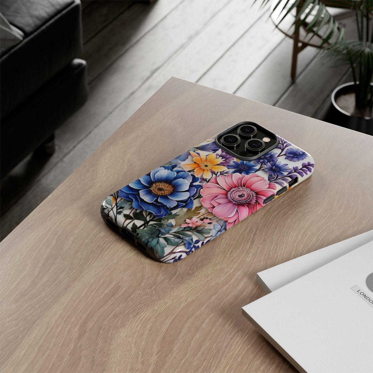 Elegant Floral Bouquet Mobile Case – Vibrant Botanical Art