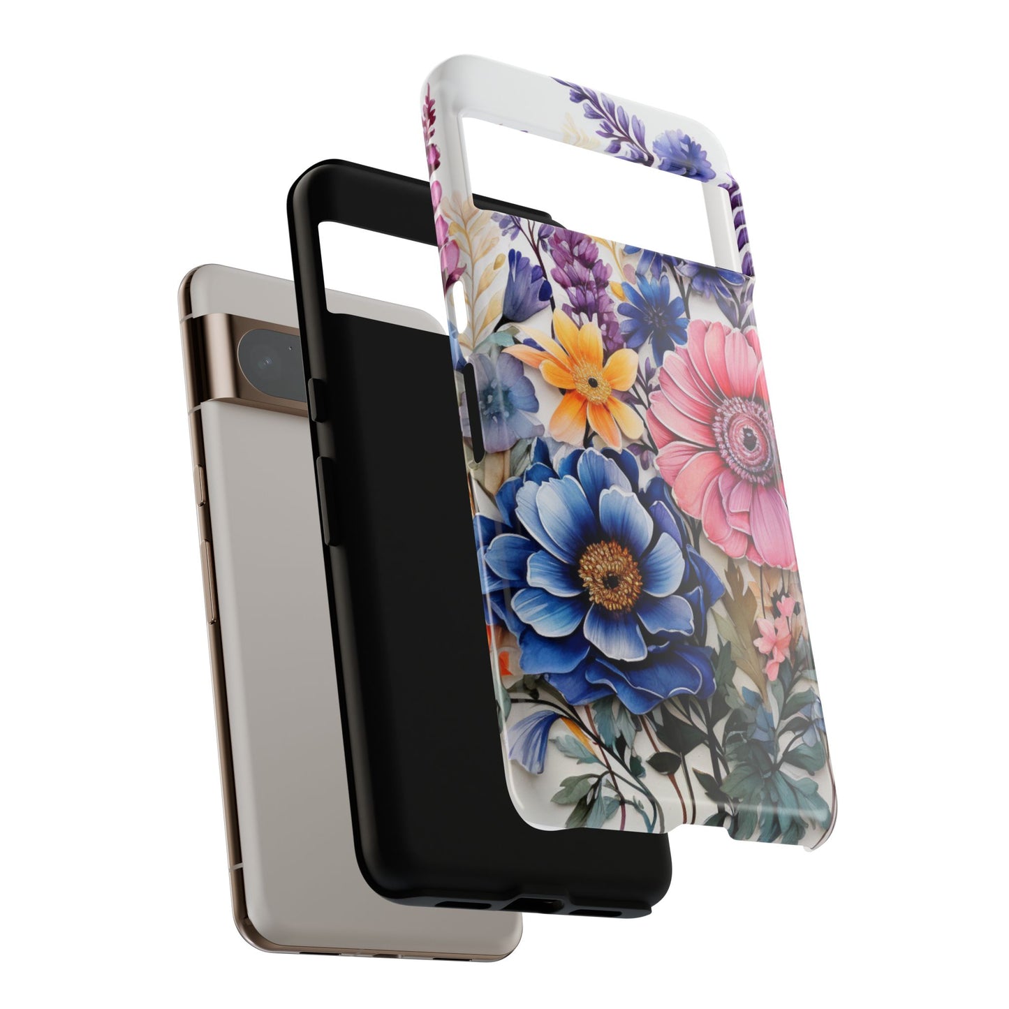 Elegant Floral Bouquet Mobile Case – Vibrant Botanical Art