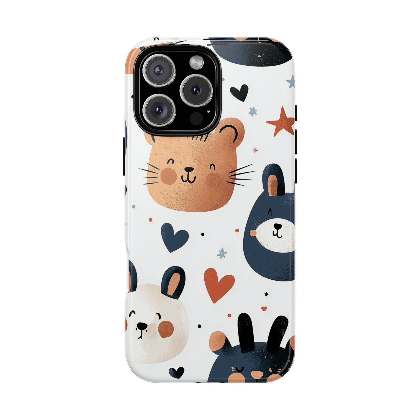 Cute Critters Anime Phone Case for iPhone, Samsung, Google Pixel