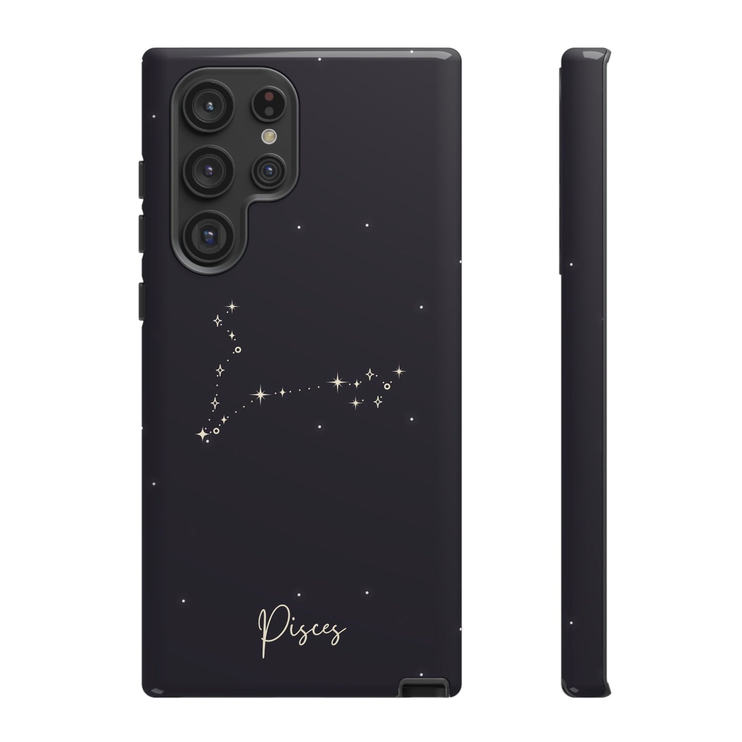 Pisces Dreamy Zodiac Constellation Phone Case – Cosmic Starscape Look– Cosmic Style for iPhone, Samsung & Google Pixel