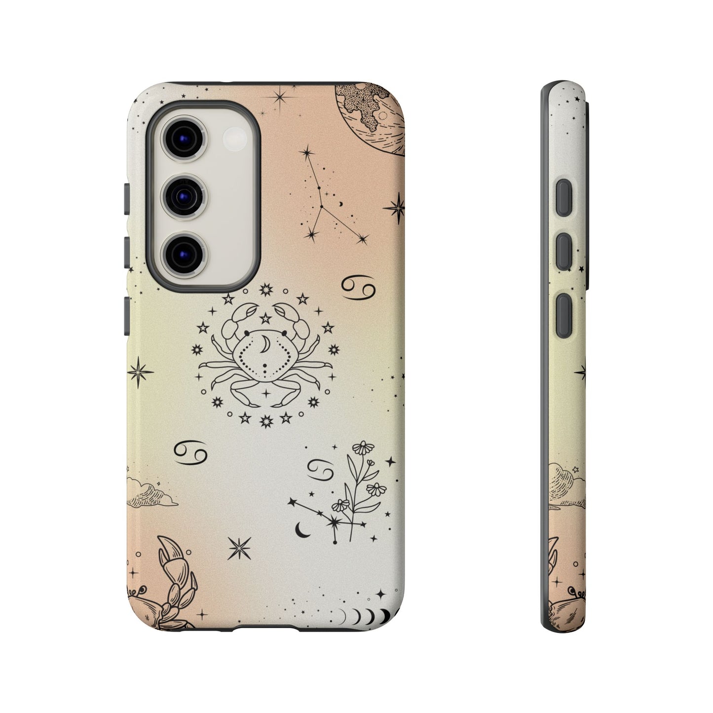 Cancer Zodiac Sign Phone Case β Soft & Protective Shell for iPhone, Samsung & Google Pixel