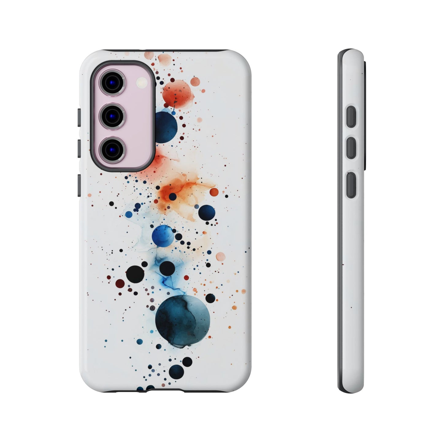 Celestial Splash" – Watercolor Abstract Phone Case for iPhone, google Pixel & Samsung