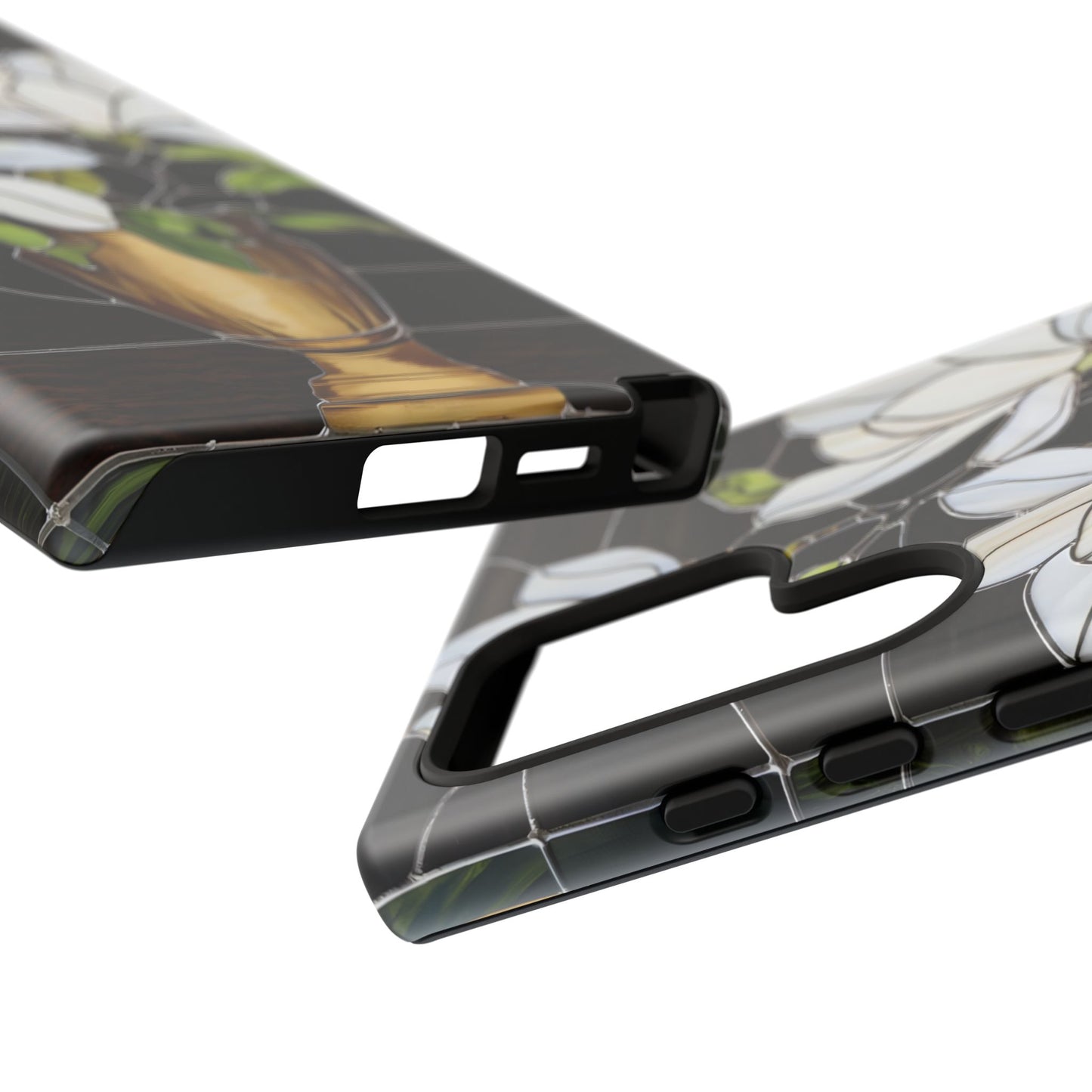 Stained Glass Floral Phone Case
