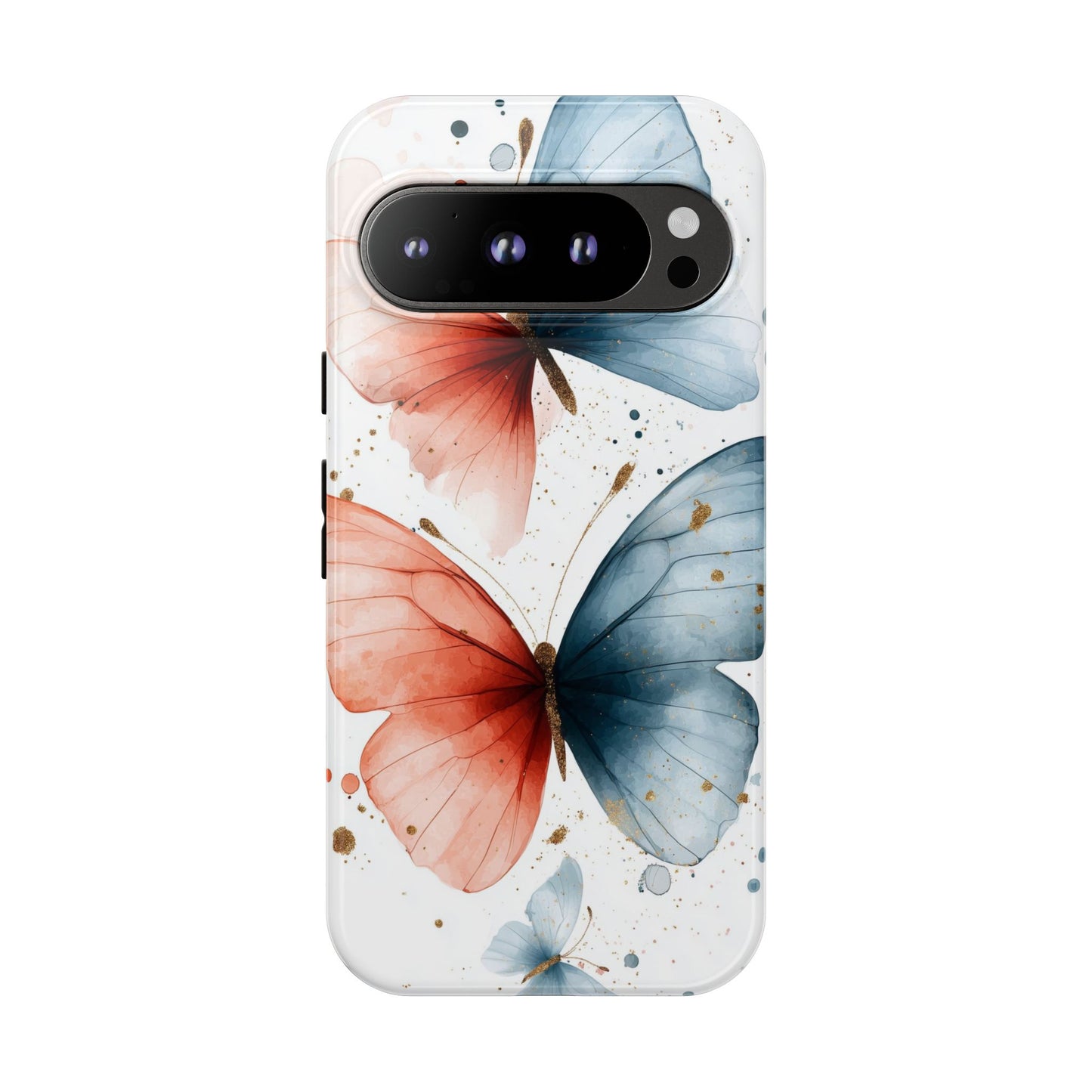 Golden Wings" – Elegant Butterfly Art Case for iPhone, google Pixel & Samsung