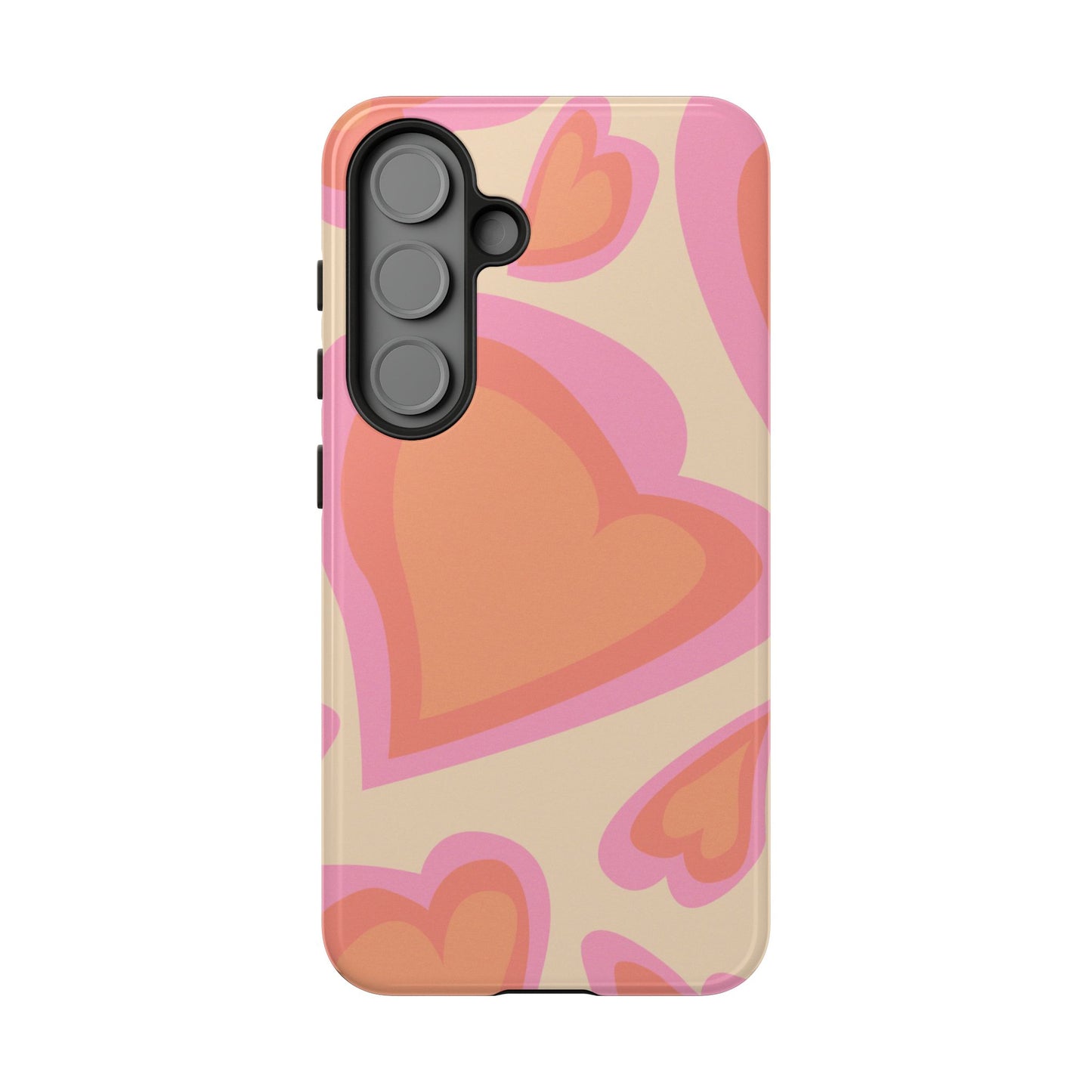 Retro Heart Phone Case – Cute Vintage Aesthetic for iPhone, Samsung & Google Pixel