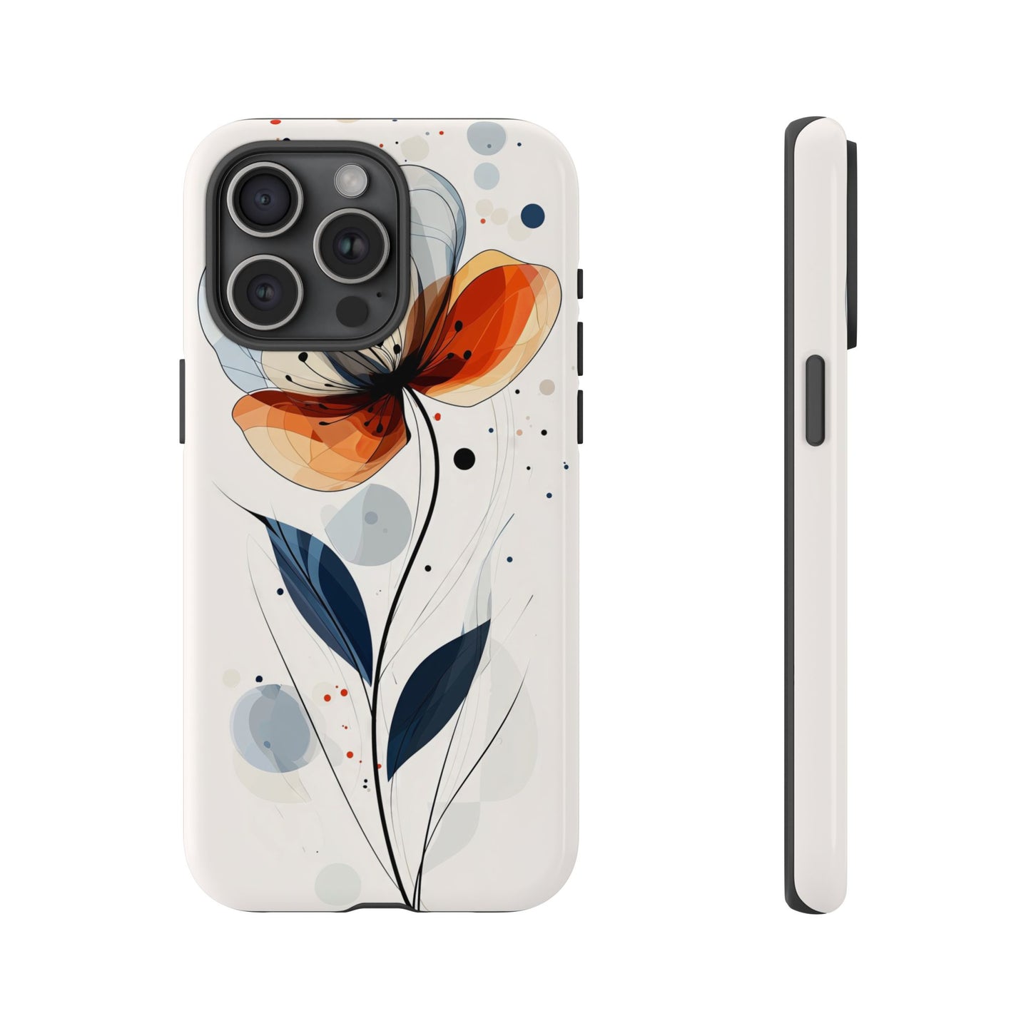 Bloom in Motion – Artistic Floral Phone Case for iPhone, Pixel & Samsung
