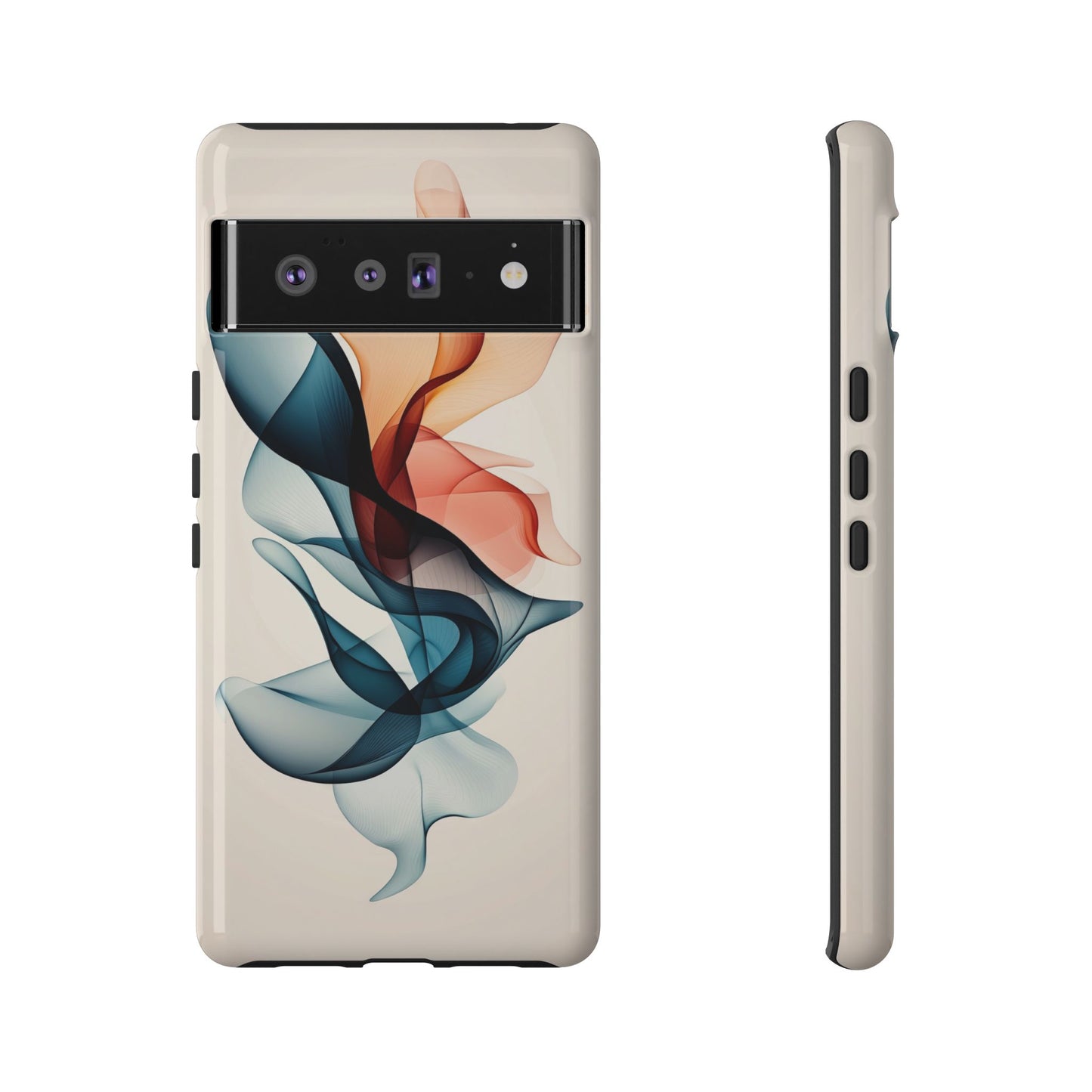 Ethereal Flow – Minimal Abstract Phone Case for iPhone, Google Pixel, Samsung